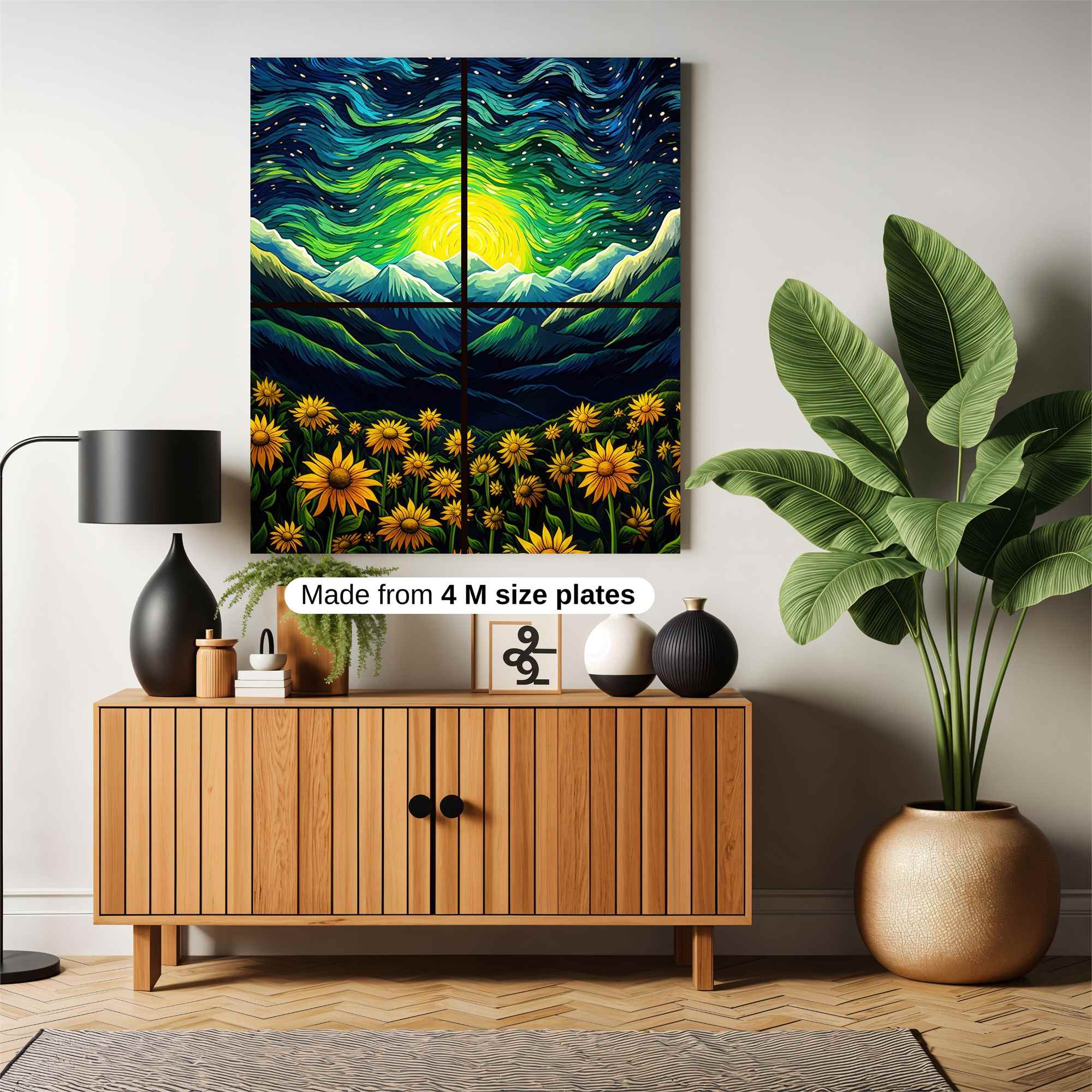 Sunrise Serenity Safe Wall Magnetic / M