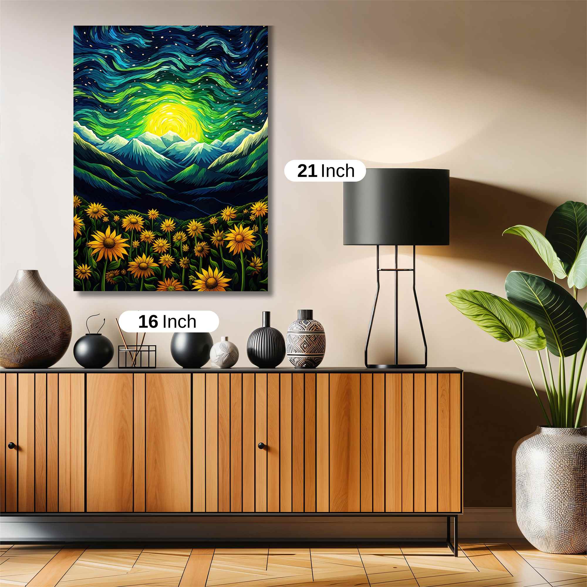 Sunrise Serenity Safe Wall Magnetic / M