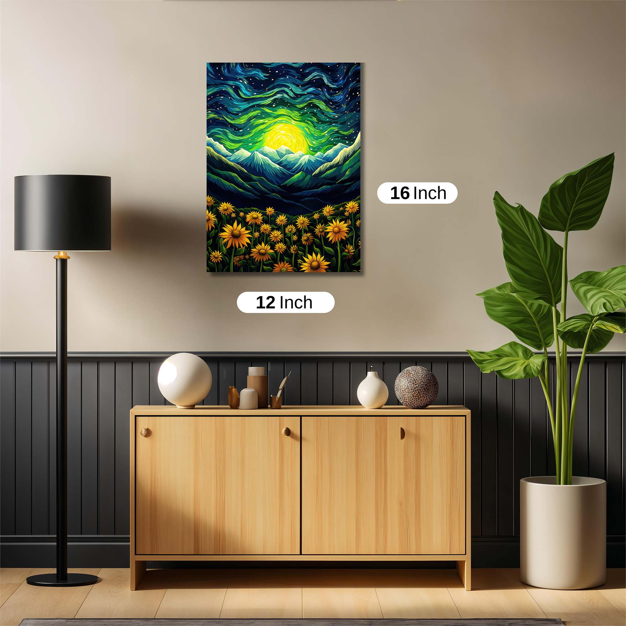 Sunrise Serenity Safe Wall Magnetic / M