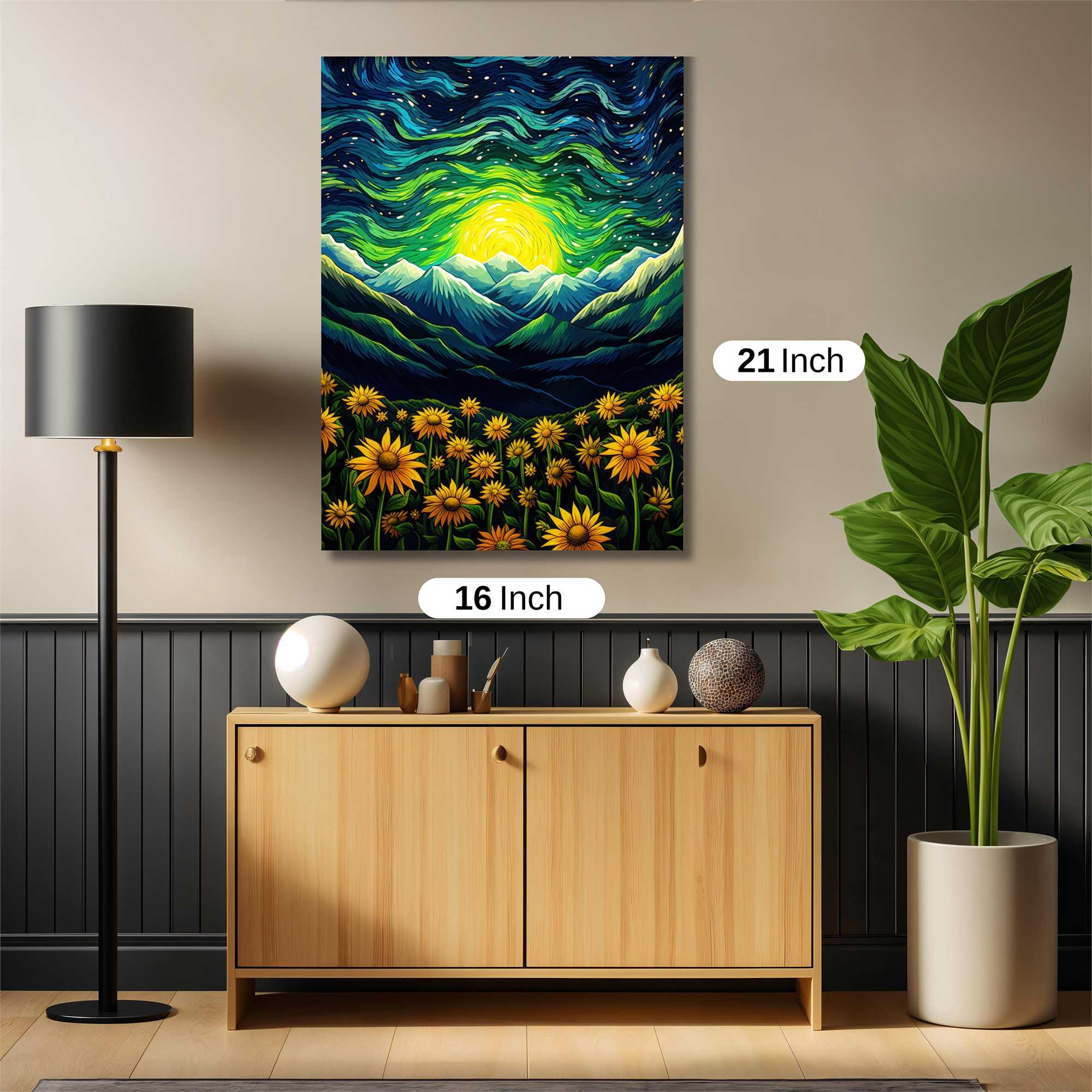 Sunrise Serenity Safe Wall Magnetic / M