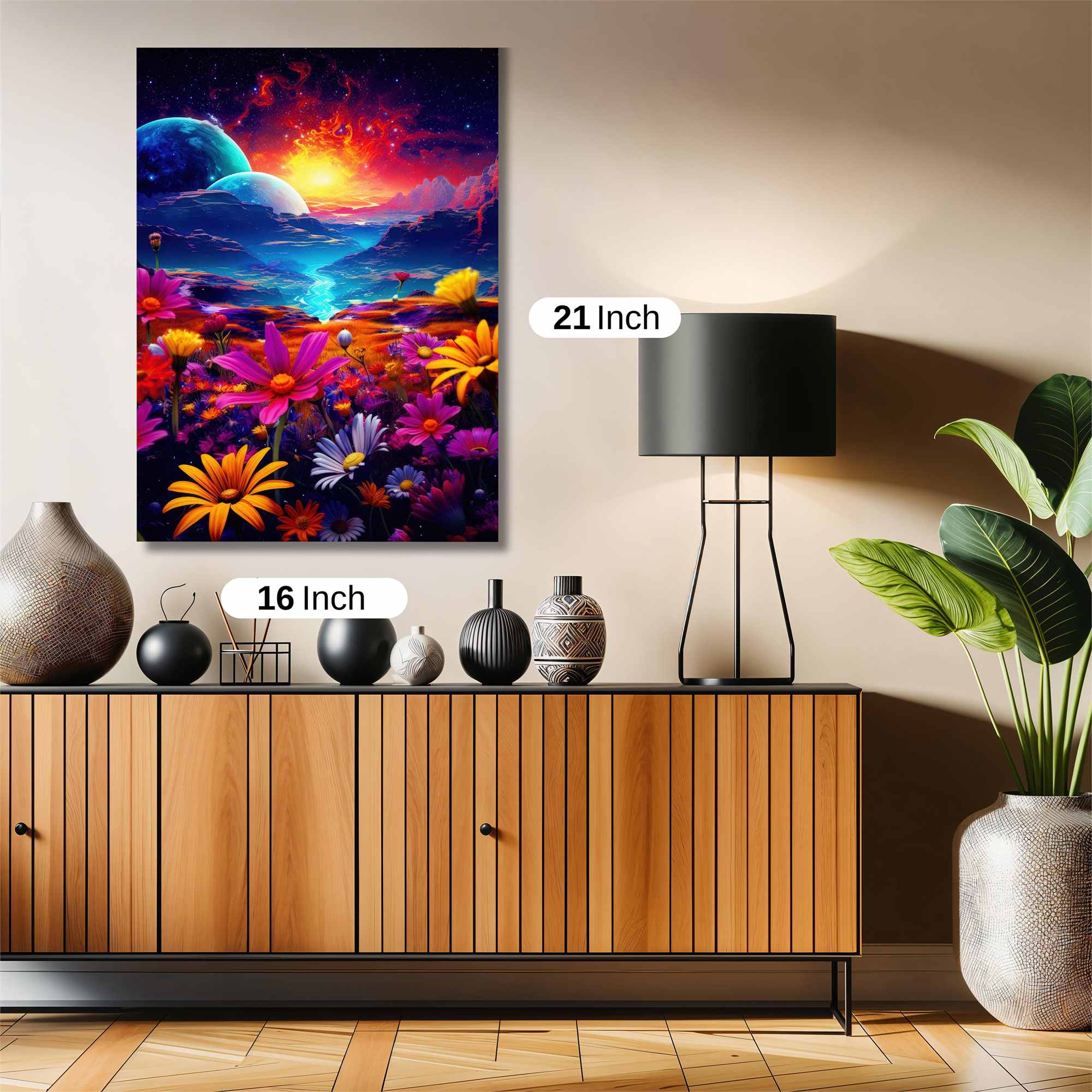 Cosmic Bloom Safe Wall Magnetic / M