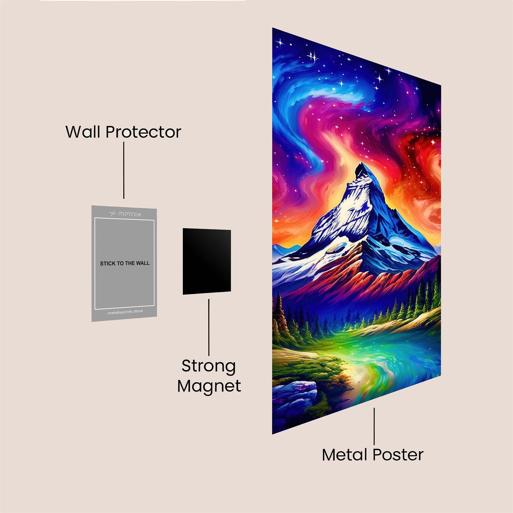 Matterhorn Dreamscape Safe Wall Magnetic / M