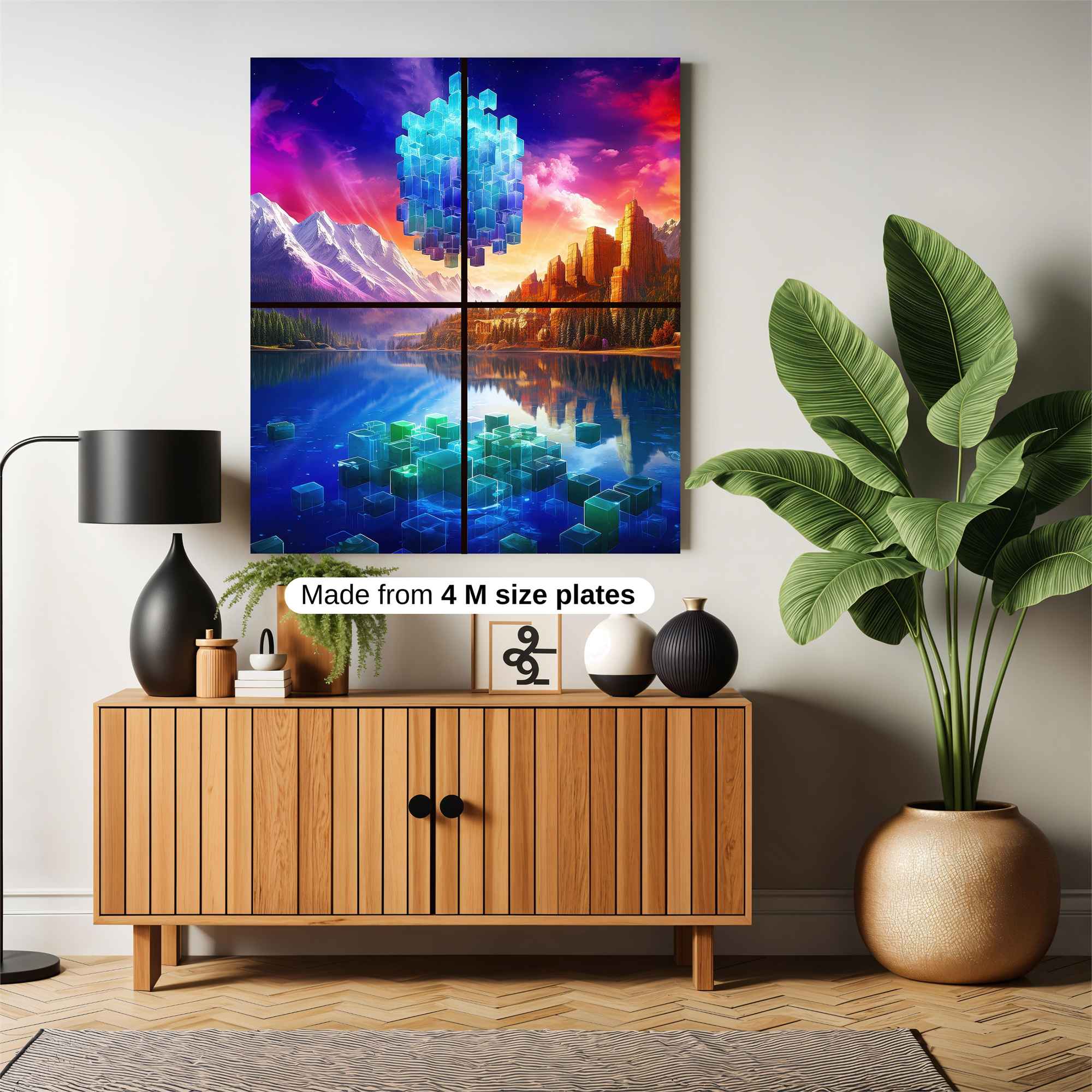 Crystal Serenity Safe Wall Magnetic / M