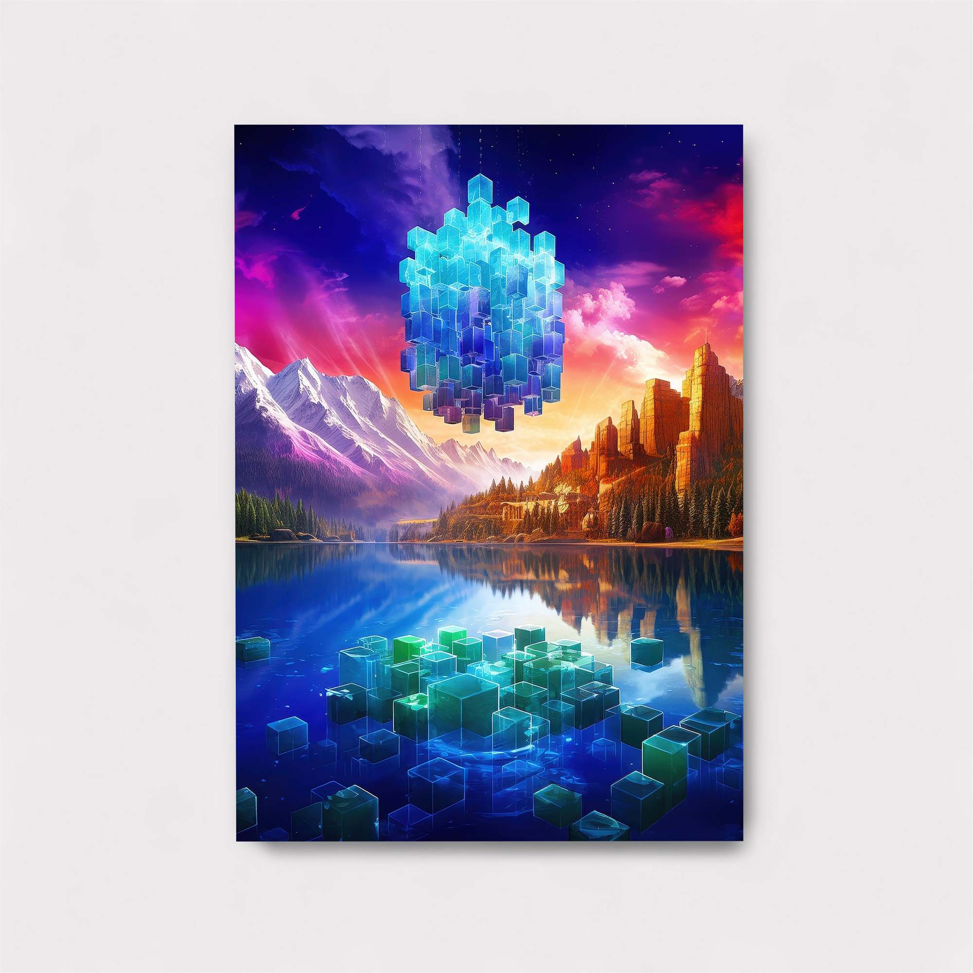 Crystal Serenity Safe Wall Magnetic / M