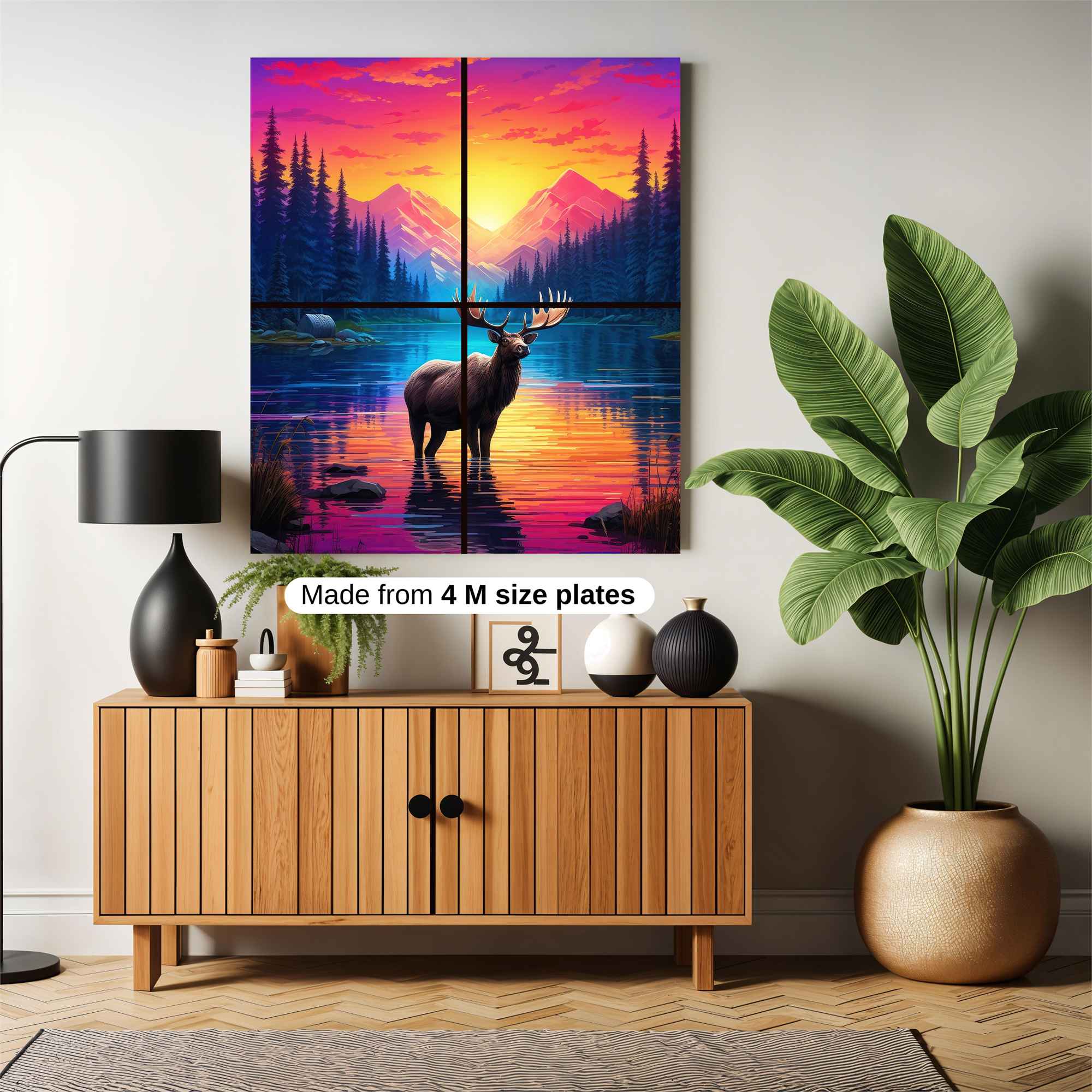 Moose Radiance Safe Wall Magnetic / M