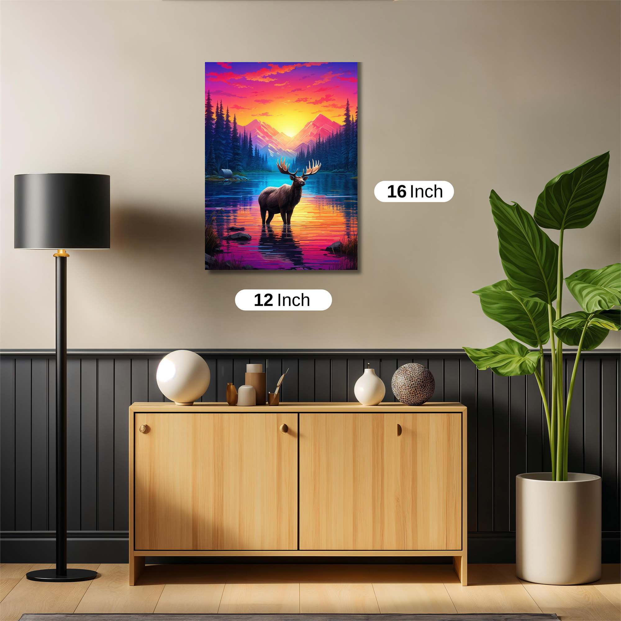 Moose Radiance Safe Wall Magnetic / M