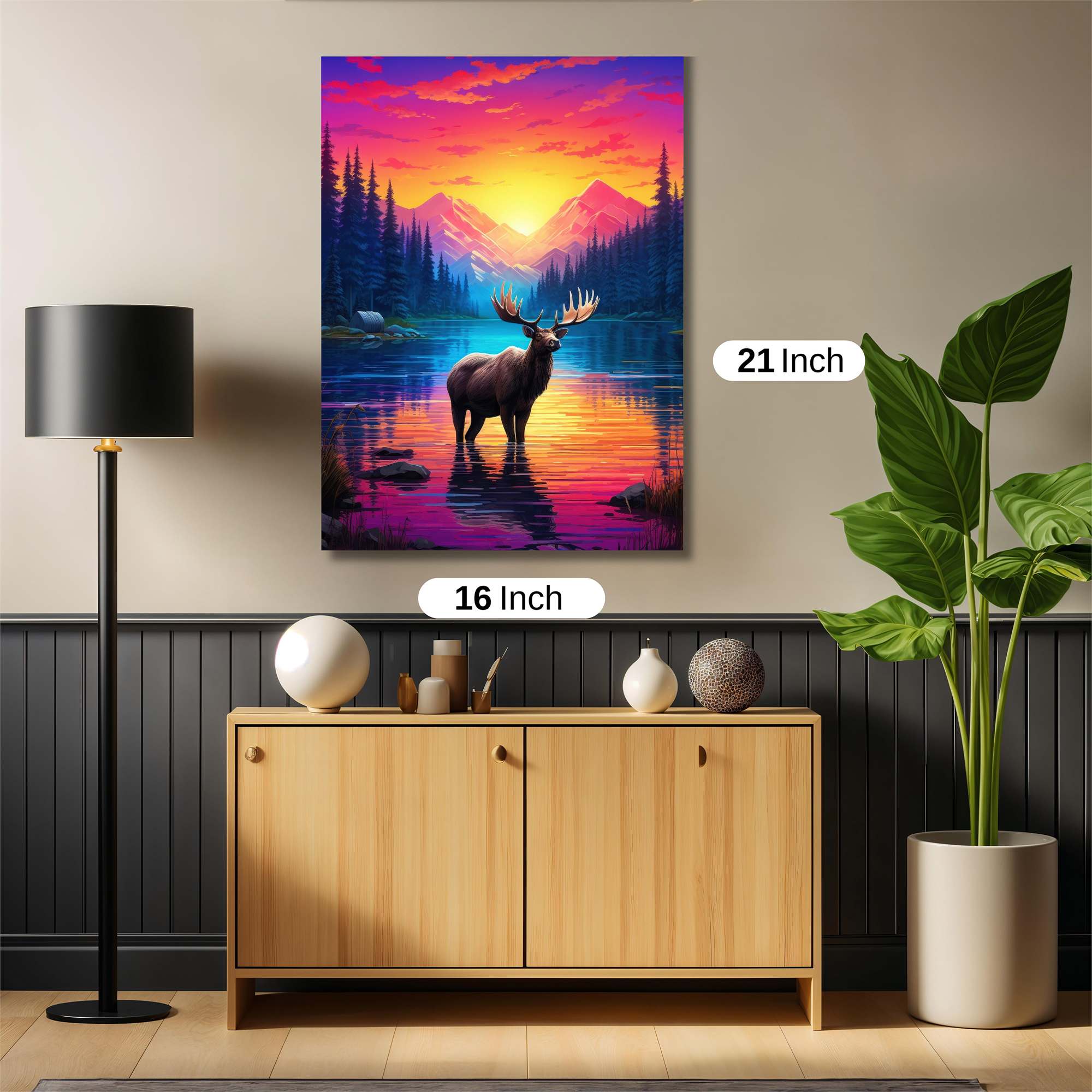 Moose Radiance Safe Wall Magnetic / M