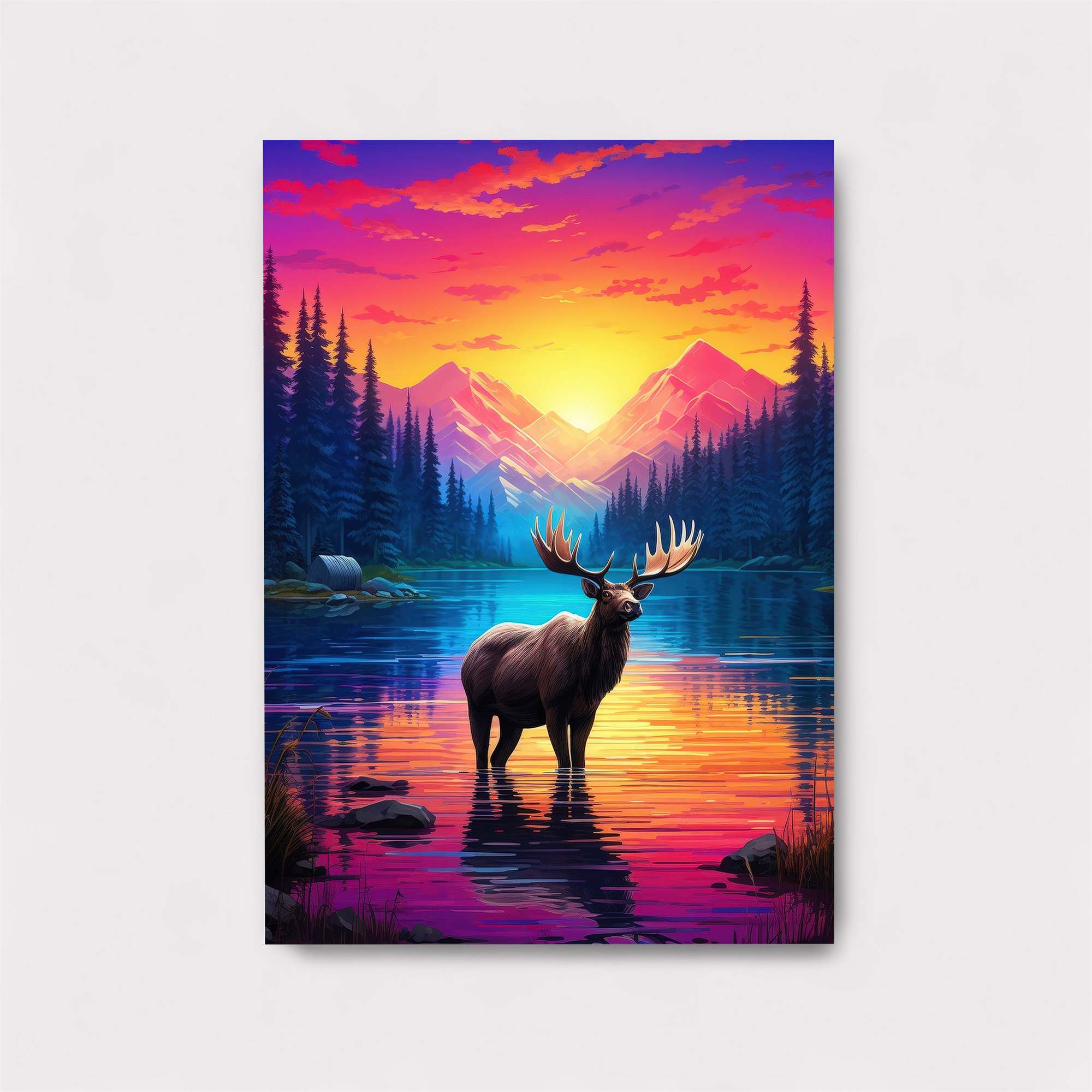 Moose Radiance Safe Wall Magnetic / M