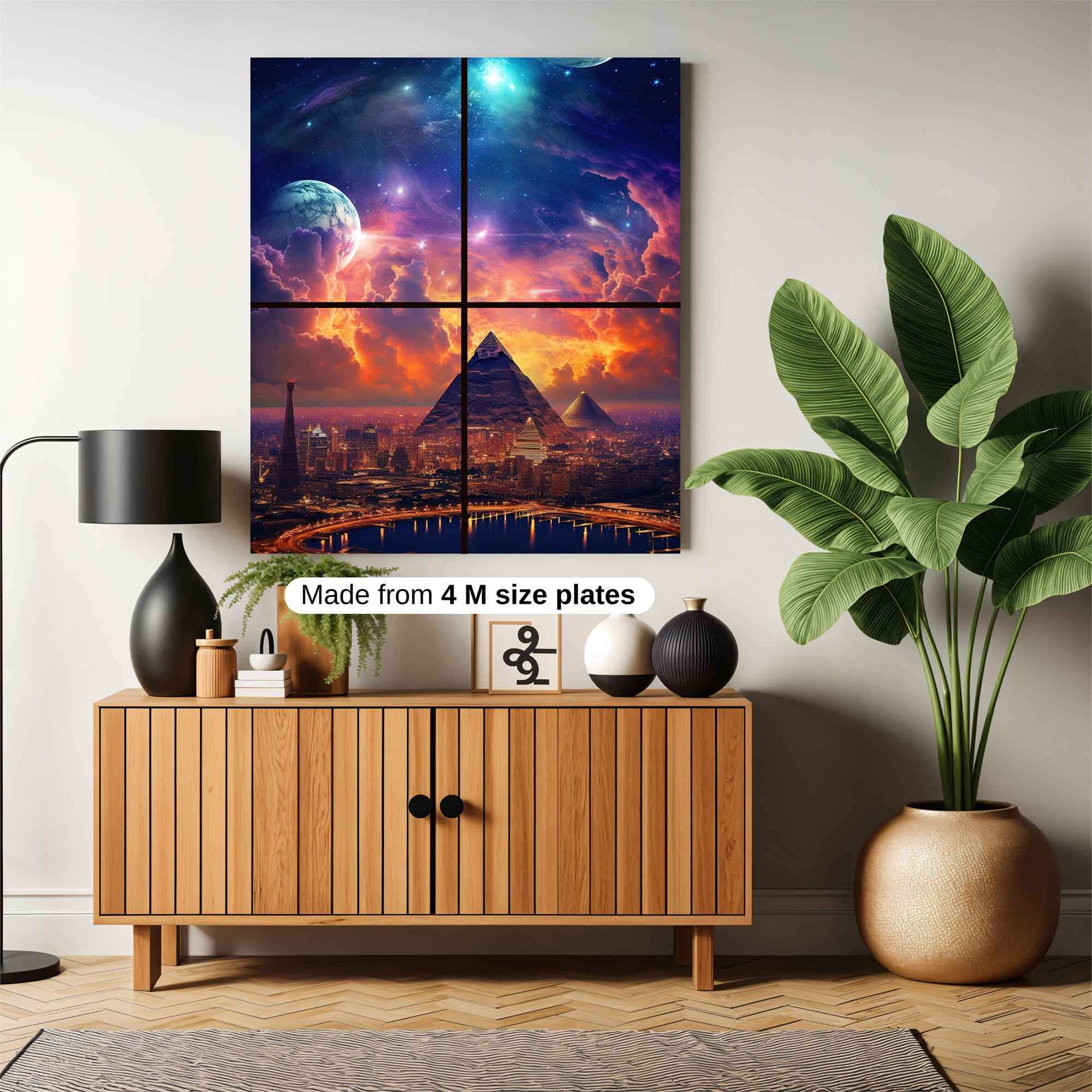 Pyramidic Dreamscape Safe Wall Magnetic / M