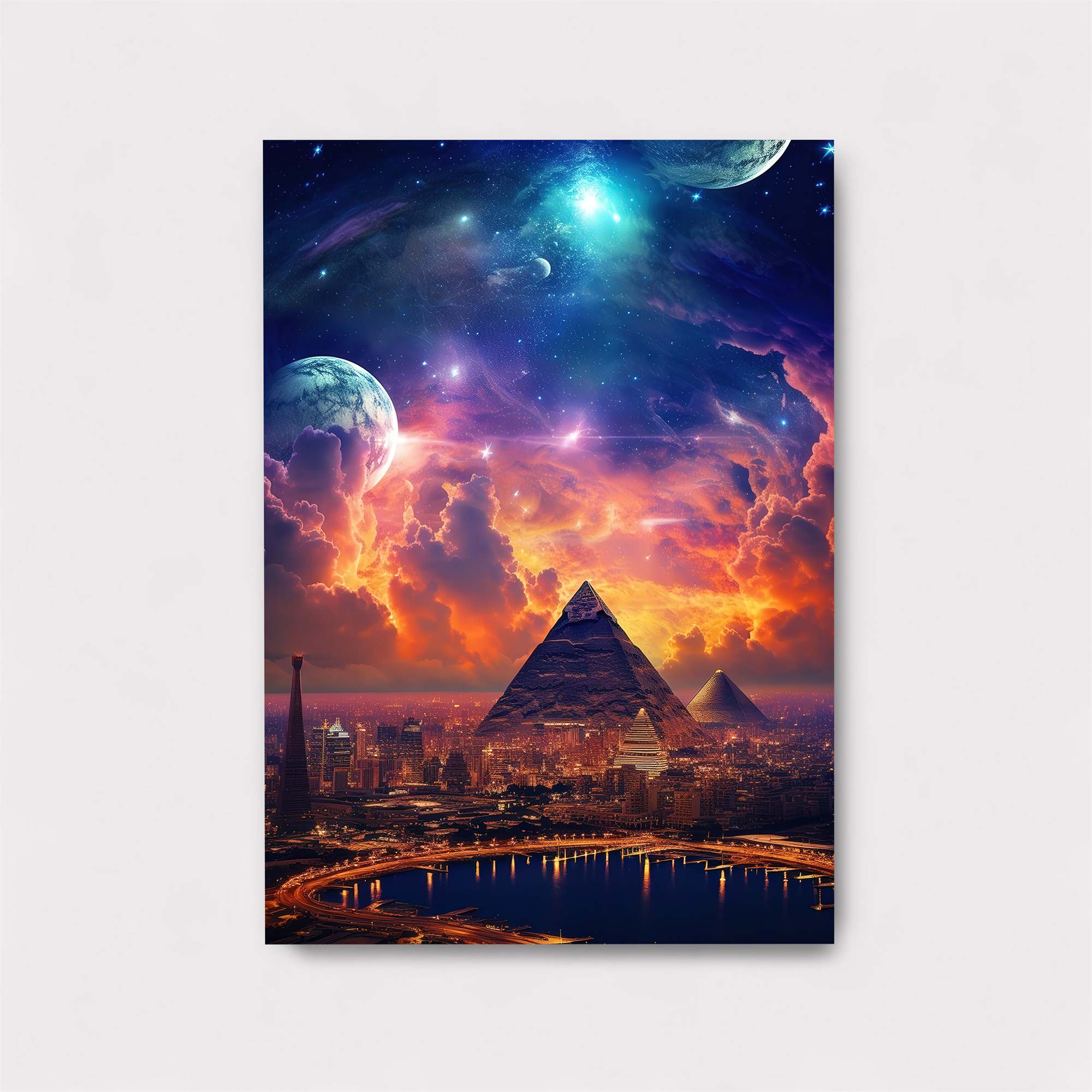 Pyramidic Dreamscape Safe Wall Magnetic / M