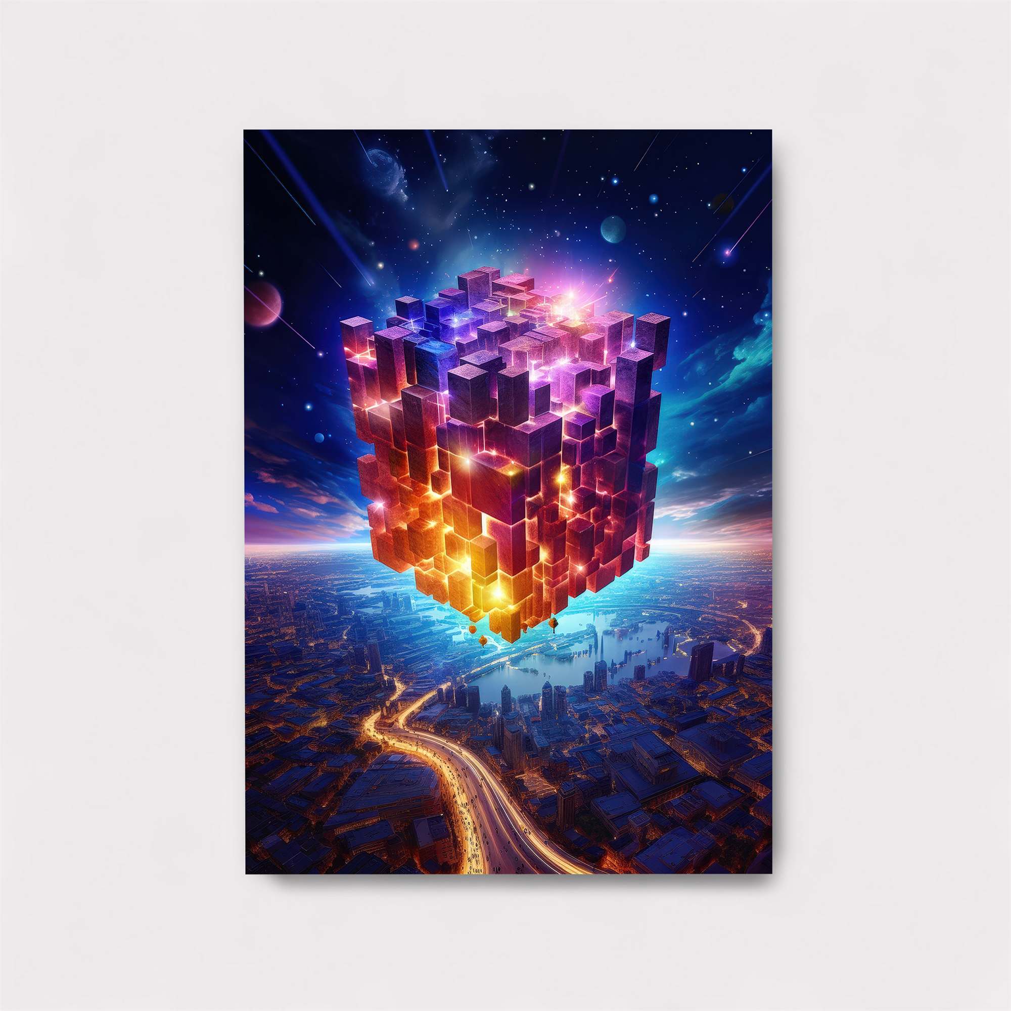 Cube Radiance Safe Wall Magnetic / M