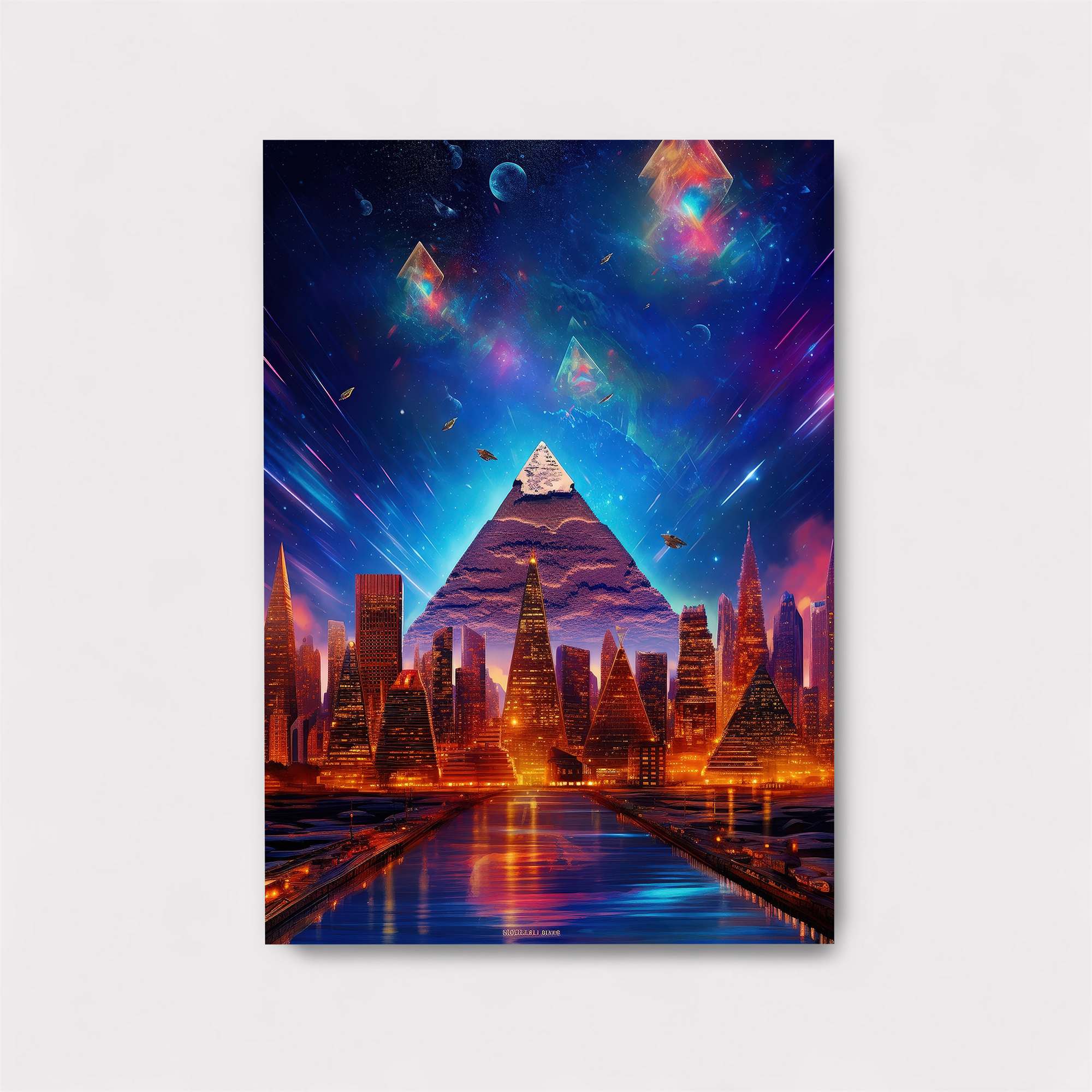 Pyramid Dreamscape Safe Wall Magnetic / M