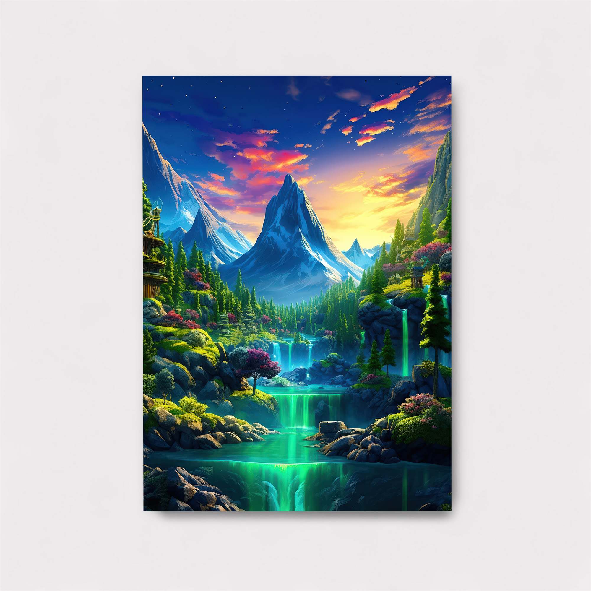 Mountain Serenity Safe Wall Magnetic / M