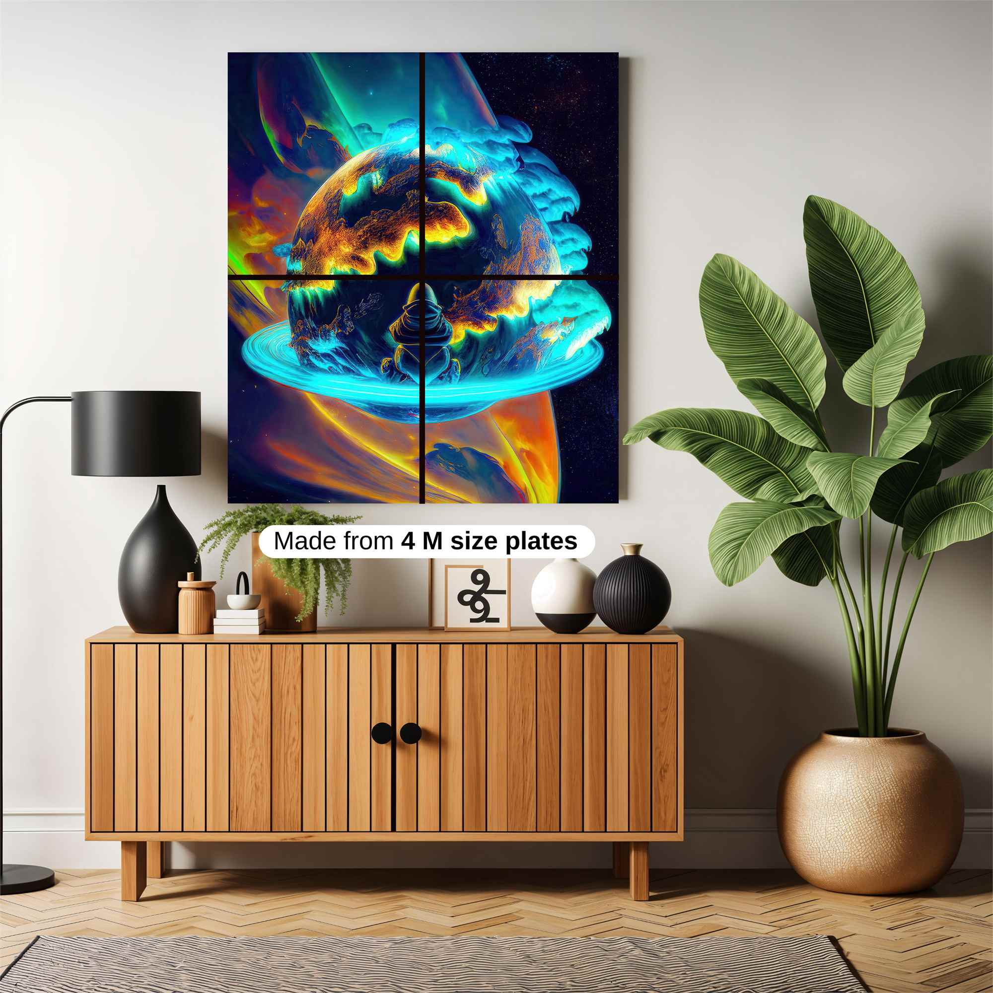 Cosmic Tranquility Safe Wall Magnetic / M