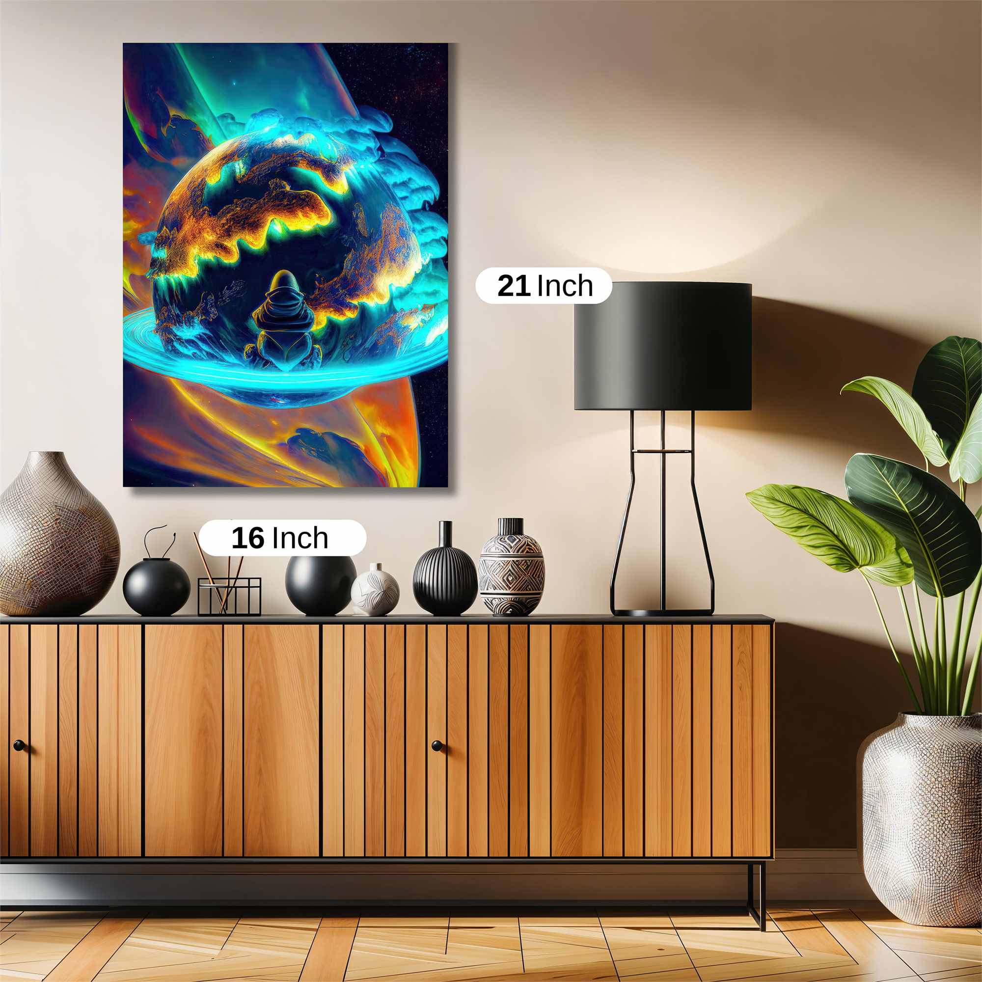 Cosmic Tranquility Safe Wall Magnetic / M