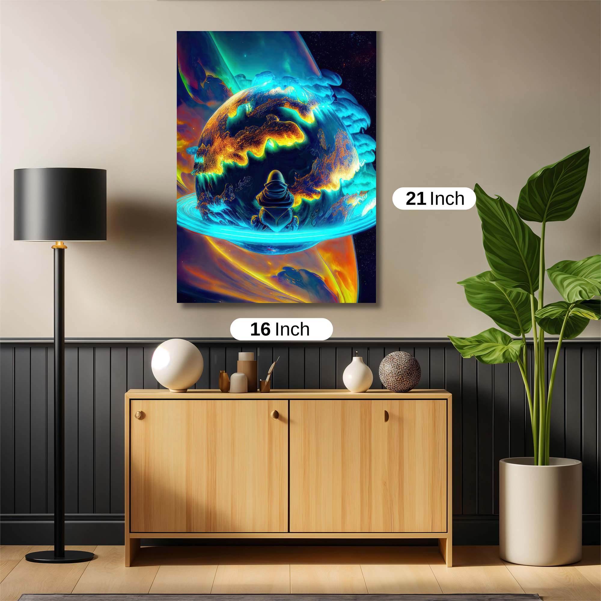 Cosmic Tranquility Safe Wall Magnetic / M