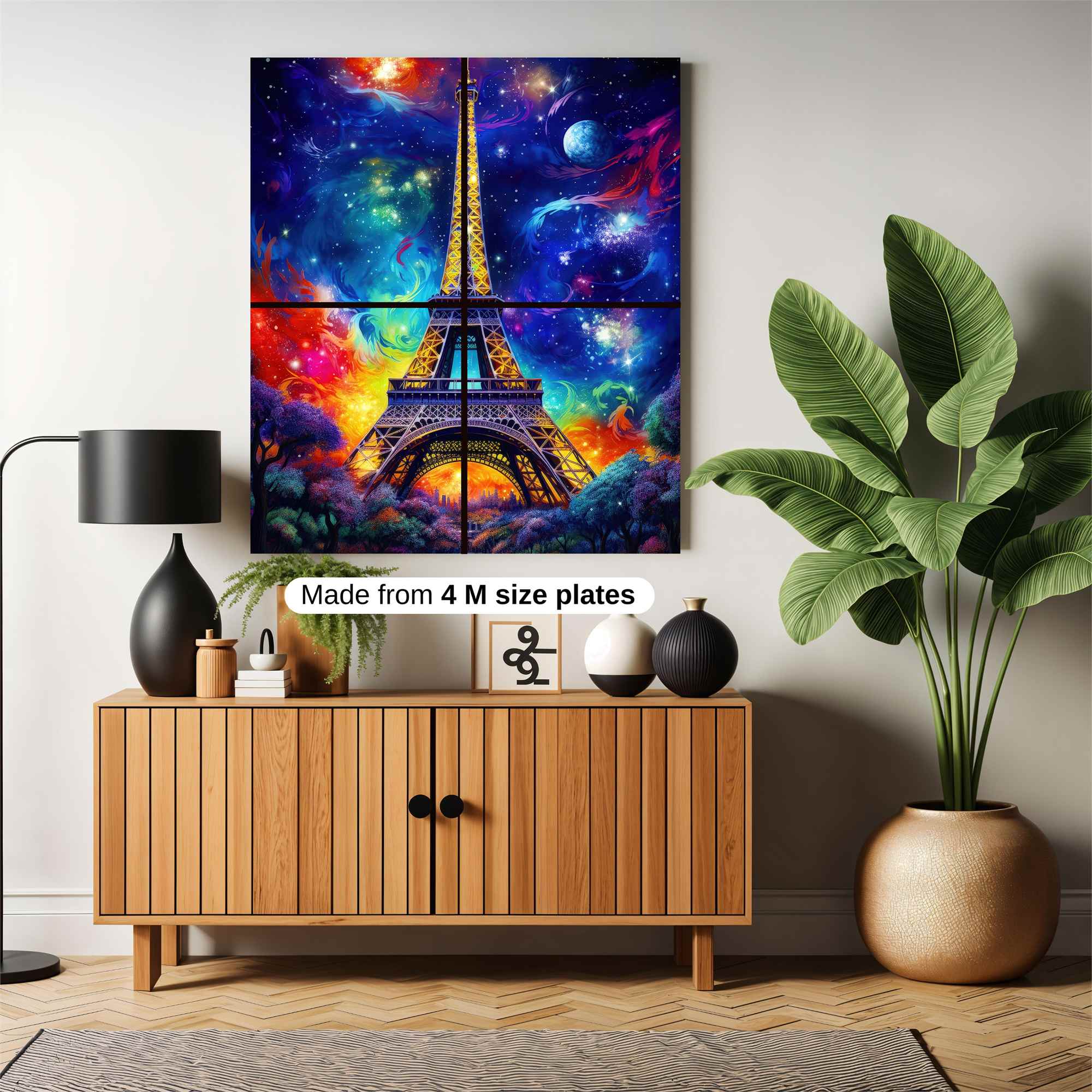 Eiffel Dreamscape Safe Wall Magnetic / M