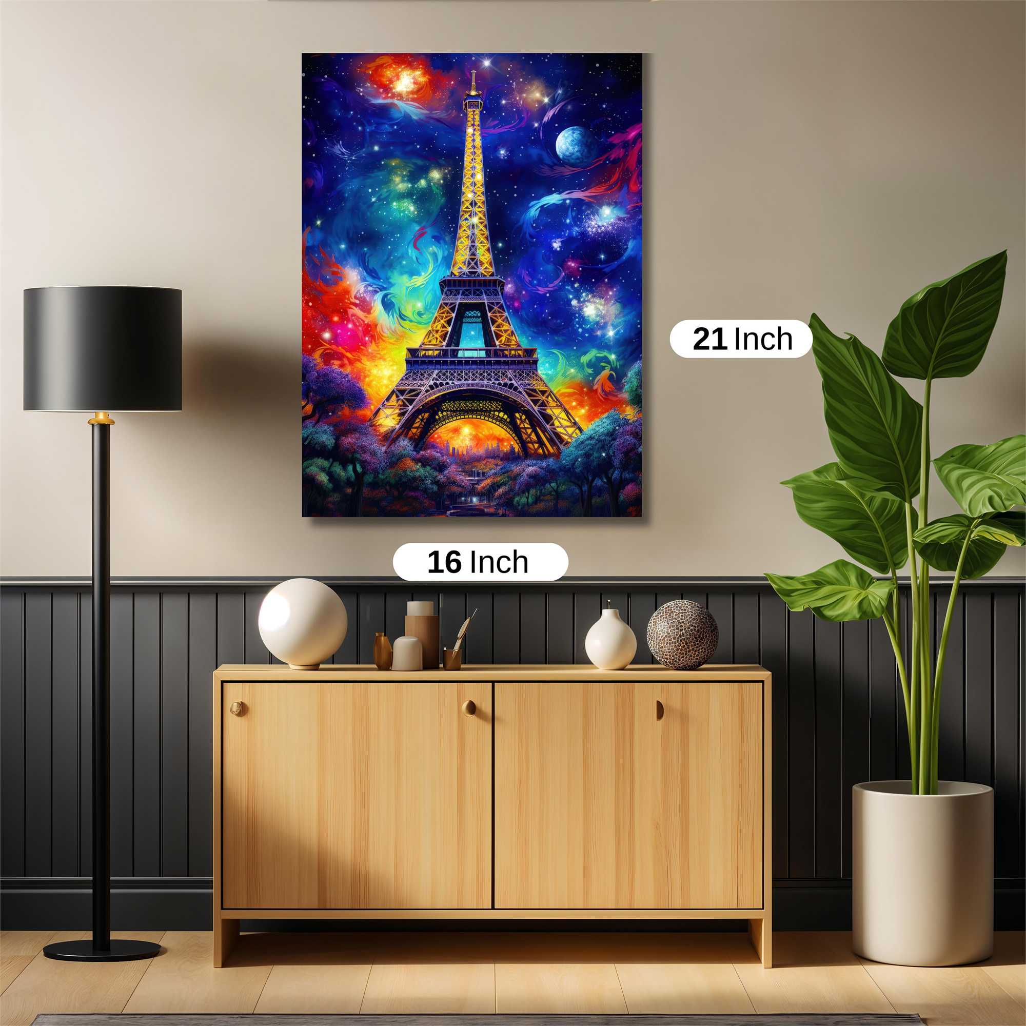 Eiffel Dreamscape Safe Wall Magnetic / M