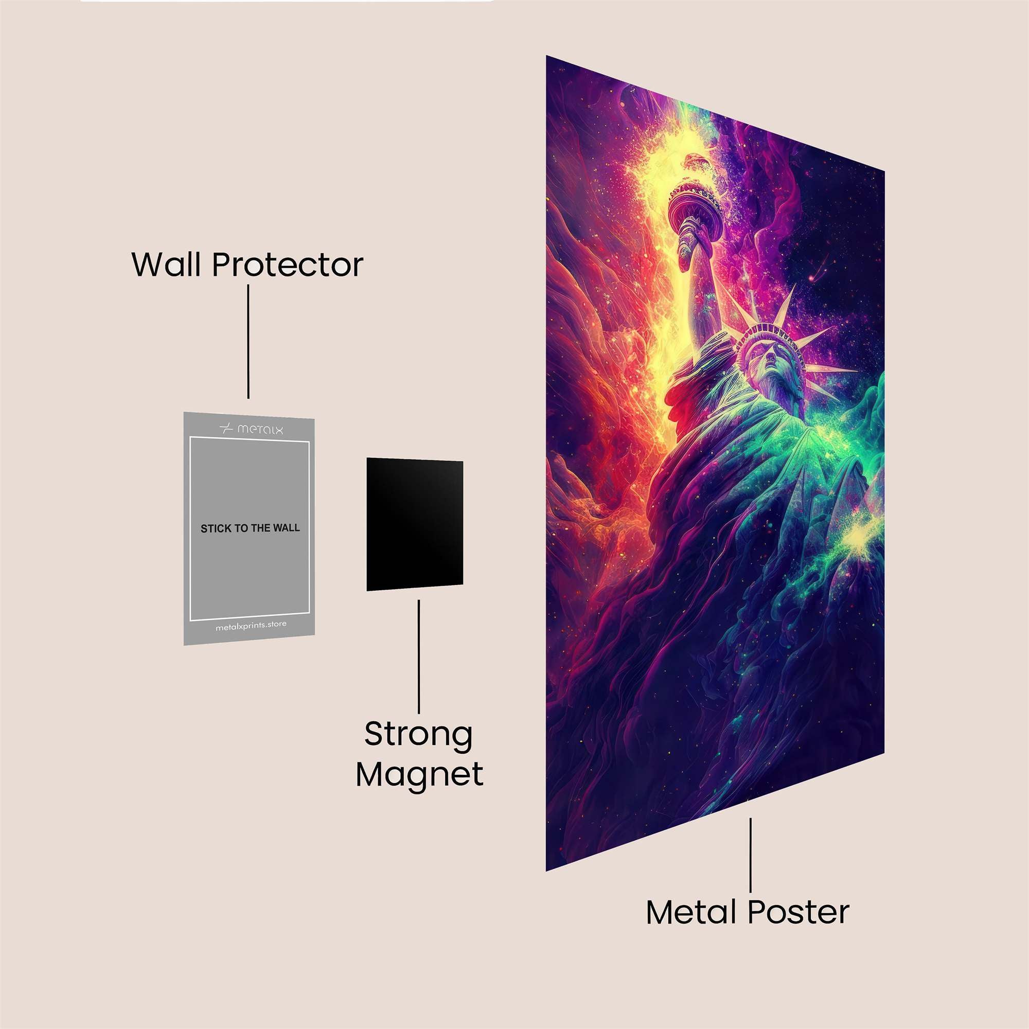 Liberty Radiant Safe Wall Magnetic / M