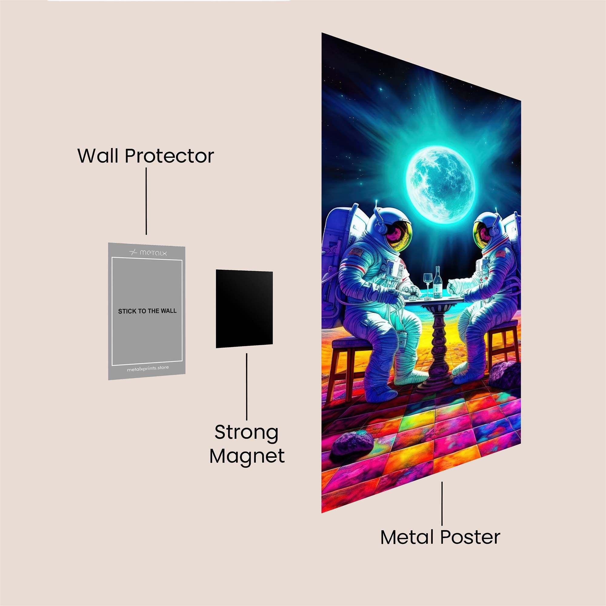 Moonlit Rendezvous Safe Wall Magnetic / M