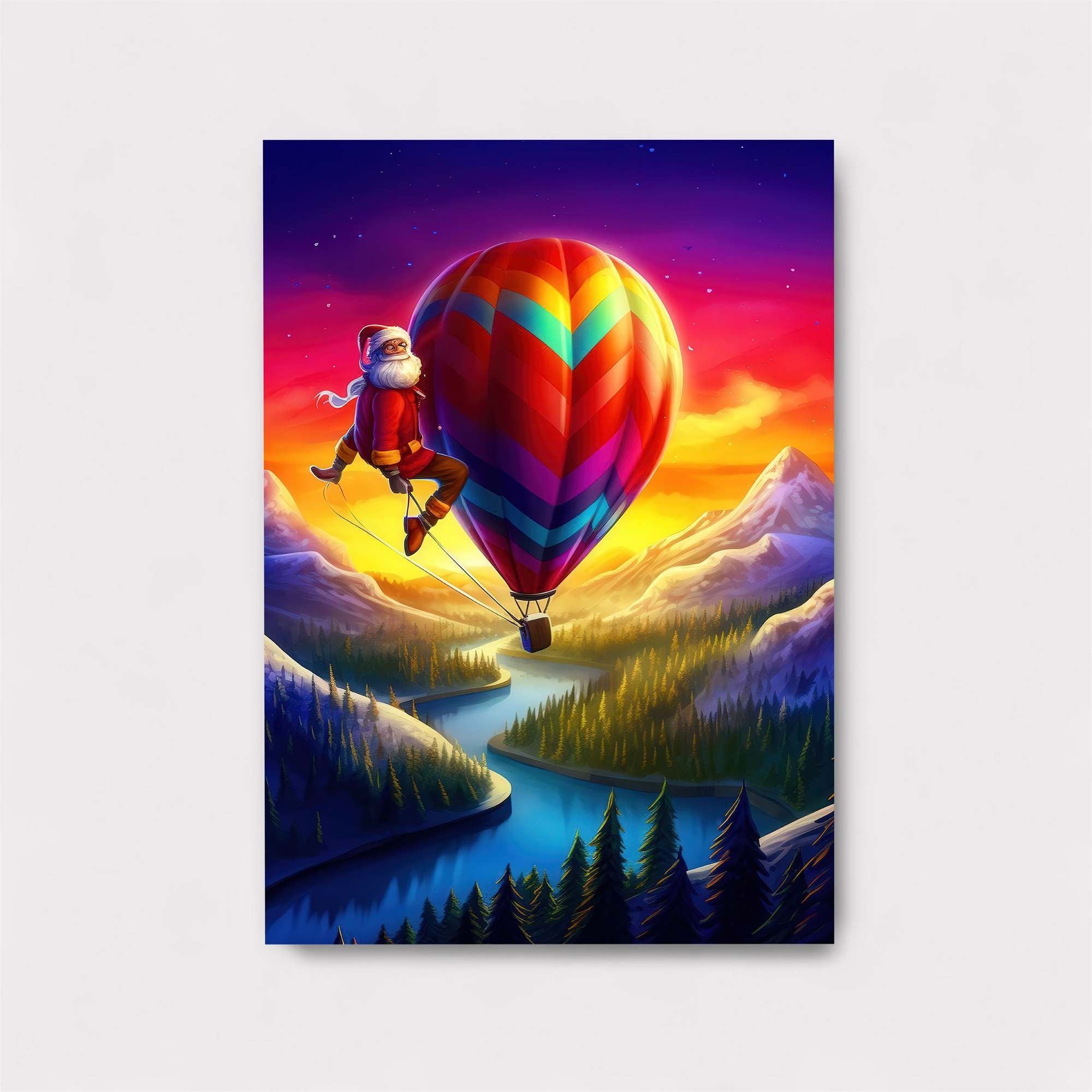 Santa's Adventure Safe Wall Magnetic / M