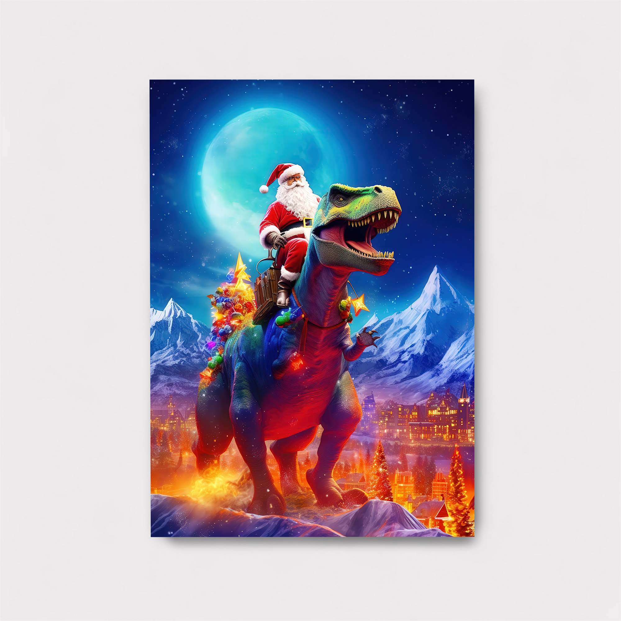 Santa's Rampage Safe Wall Magnetic / M