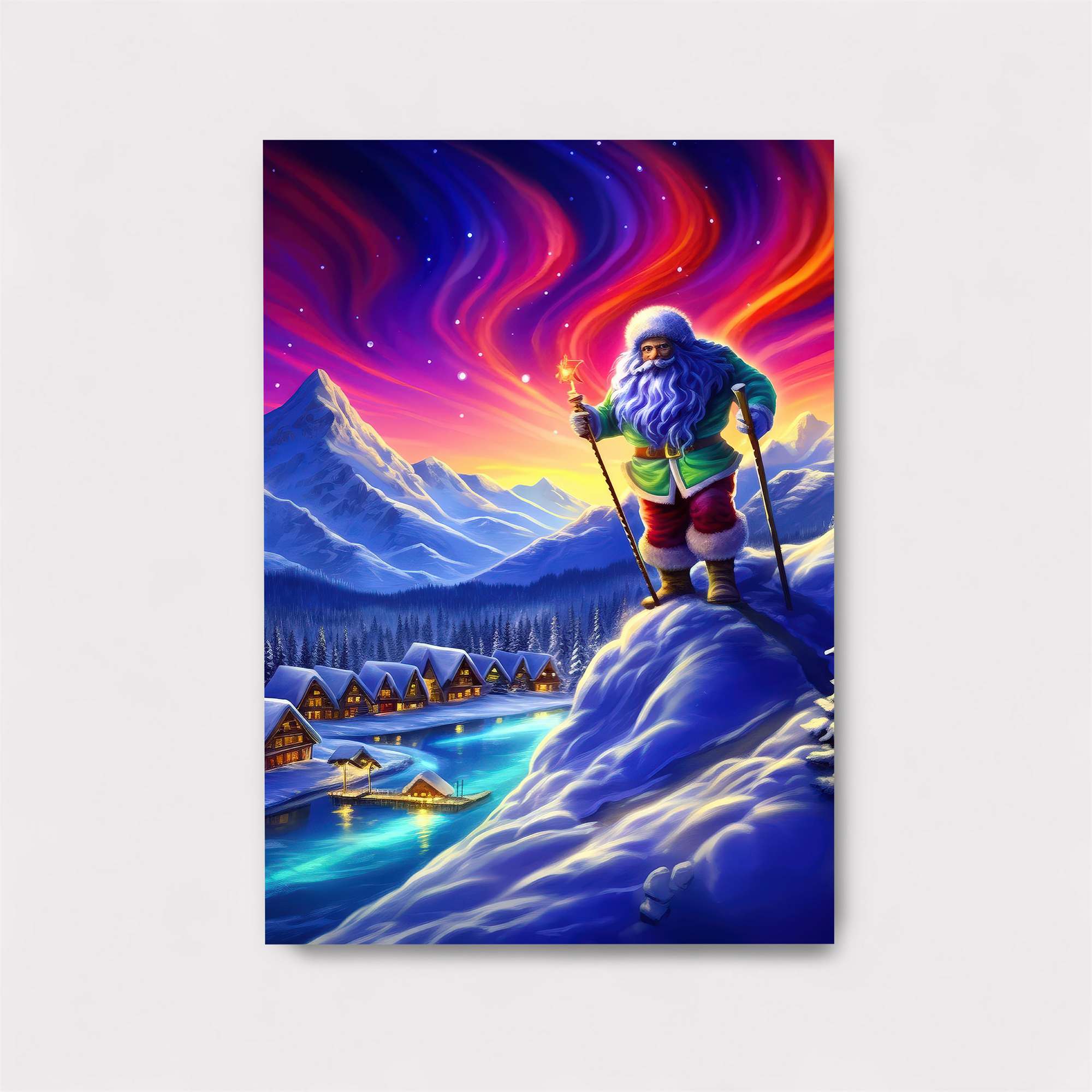 Santa Enchanted Safe Wall Magnetic / M