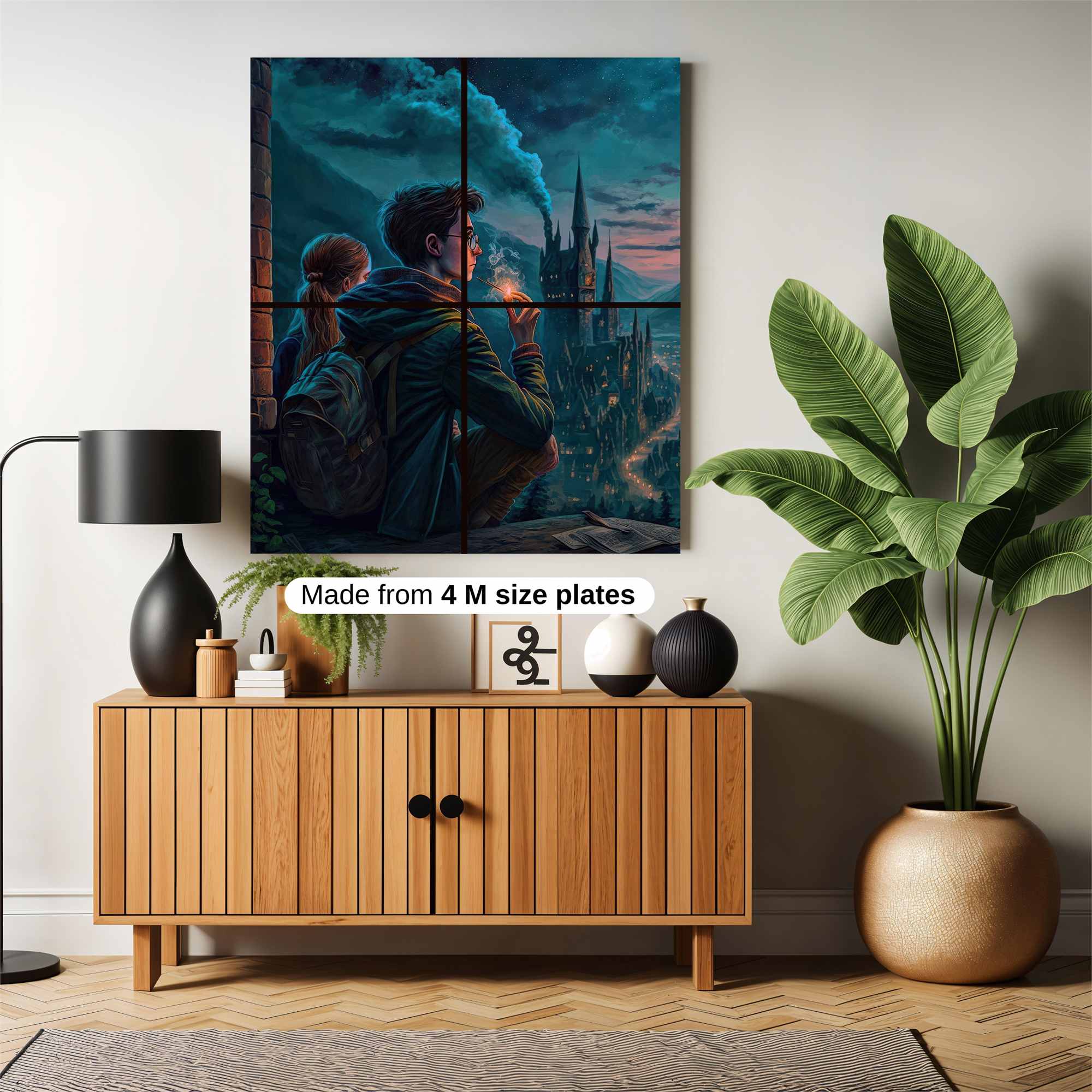 Hogwarts Enchantment Safe Wall Magnetic / M