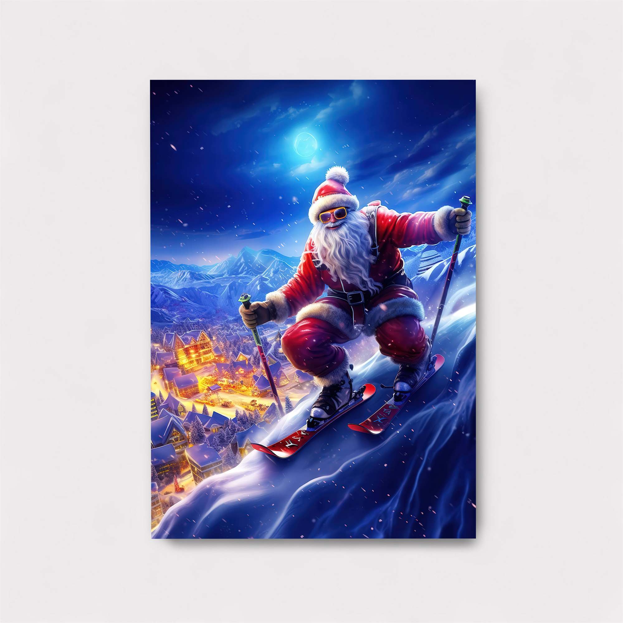 Santa Soars Safe Wall Magnetic / M