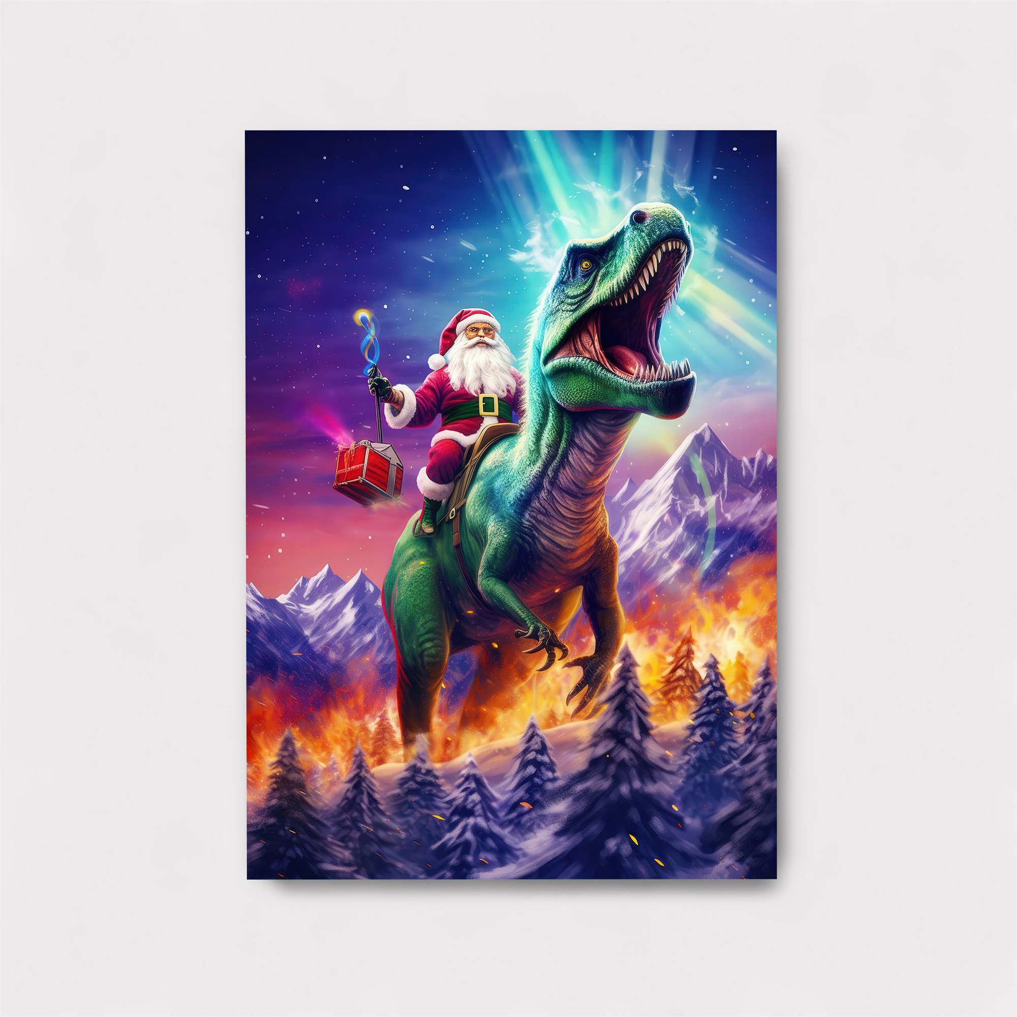 Santa's Rampage Safe Wall Magnetic / M