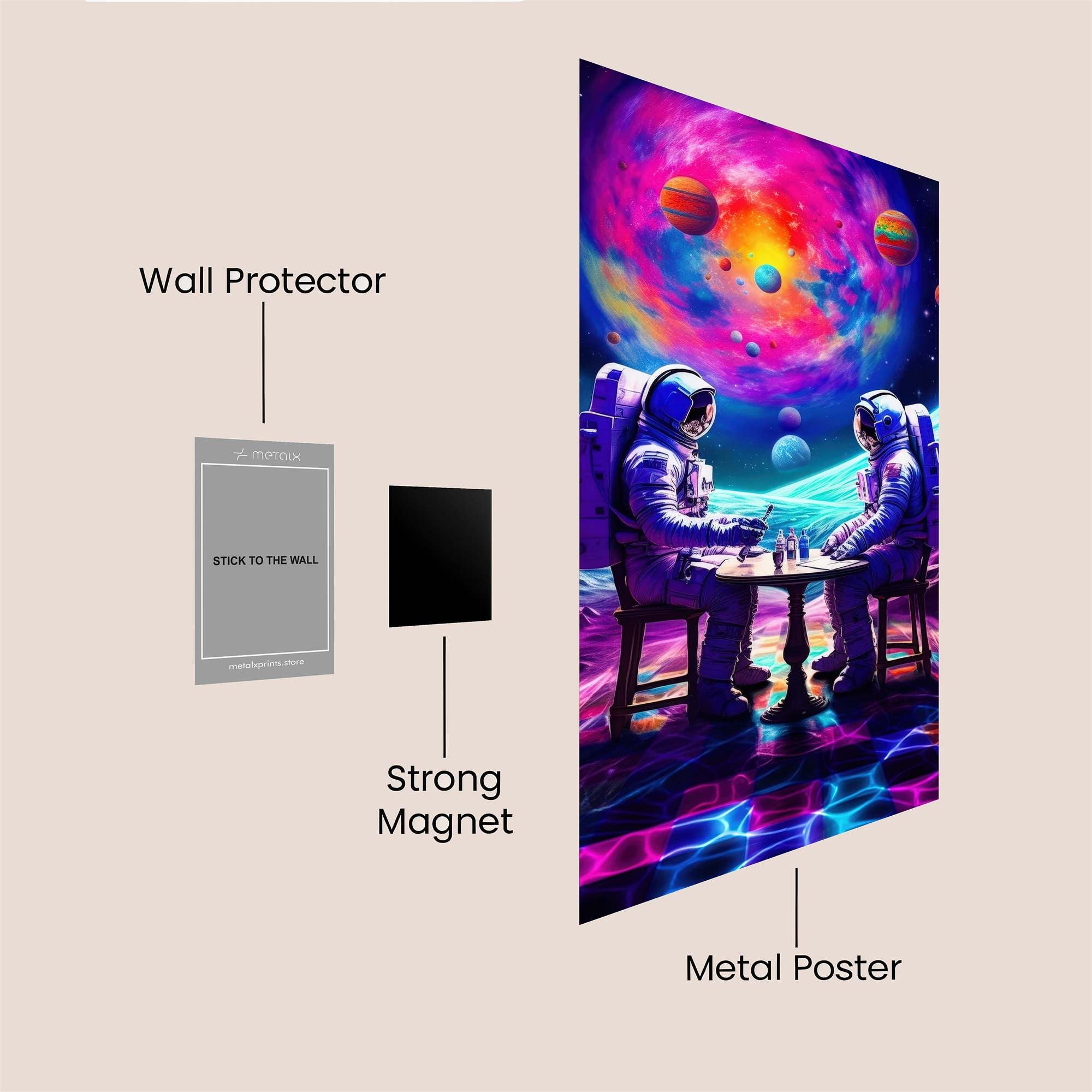 Cosmic Serenity Safe Wall Magnetic / M