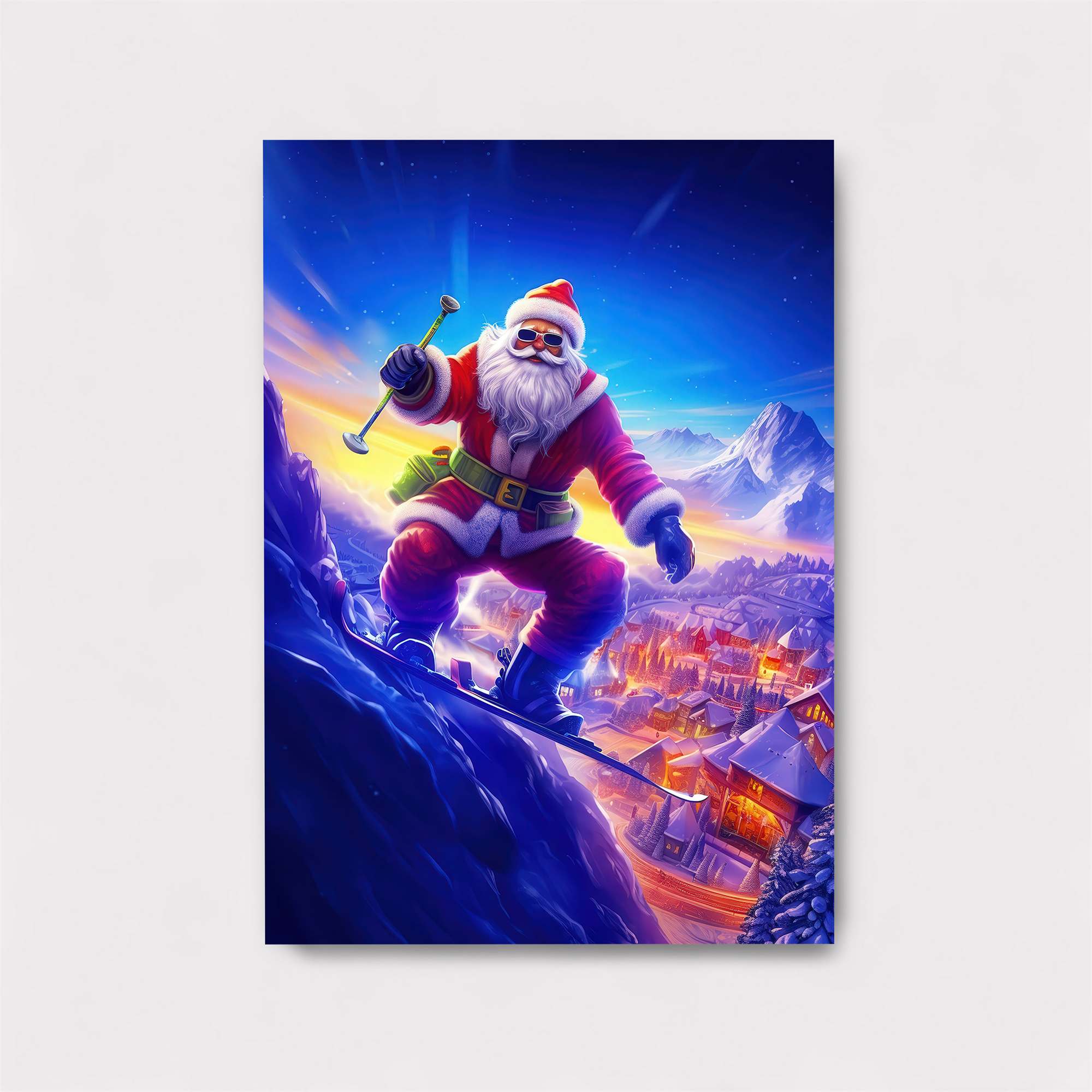Santa Daring Safe Wall Magnetic / M