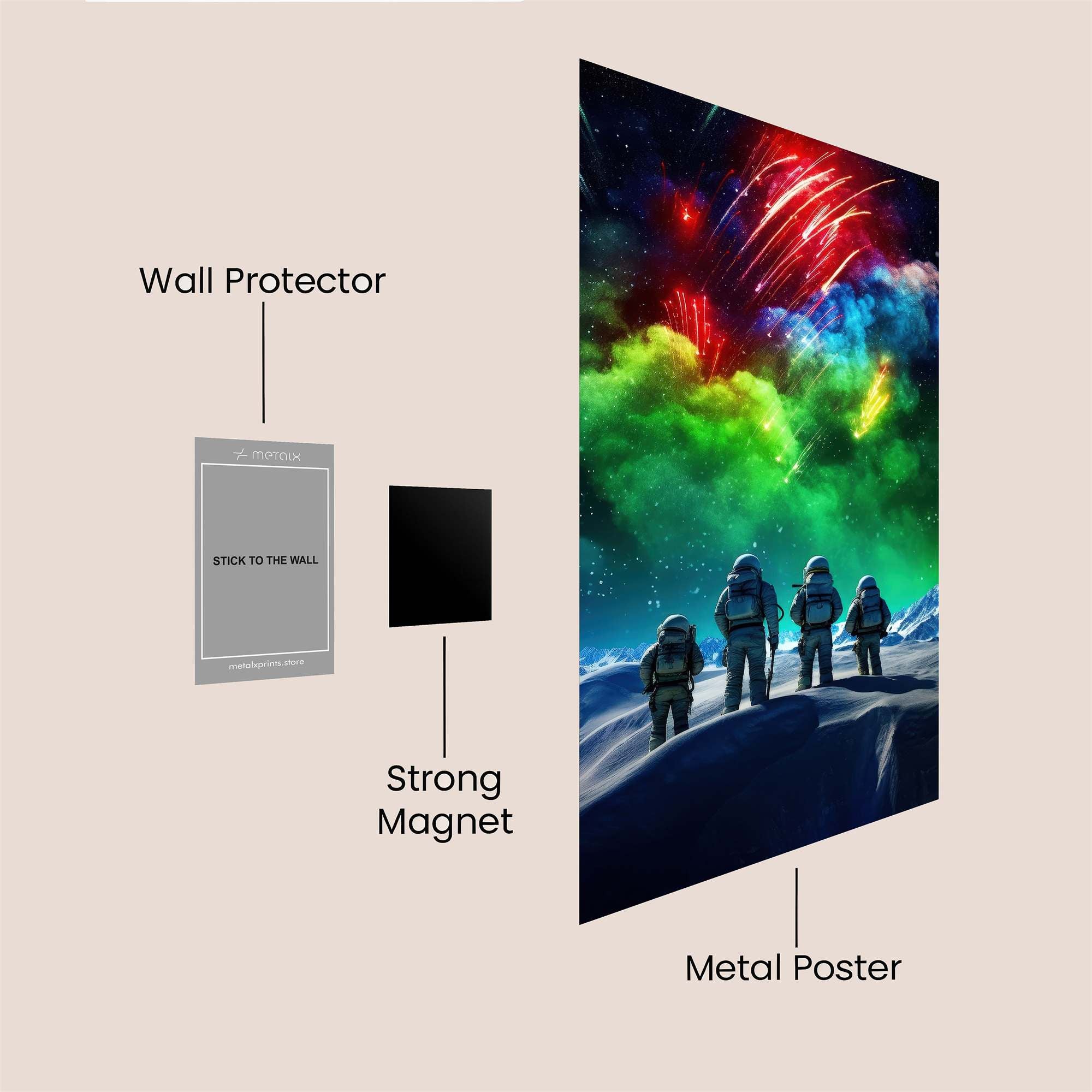 Aurora Wonder Safe Wall Magnetic / M