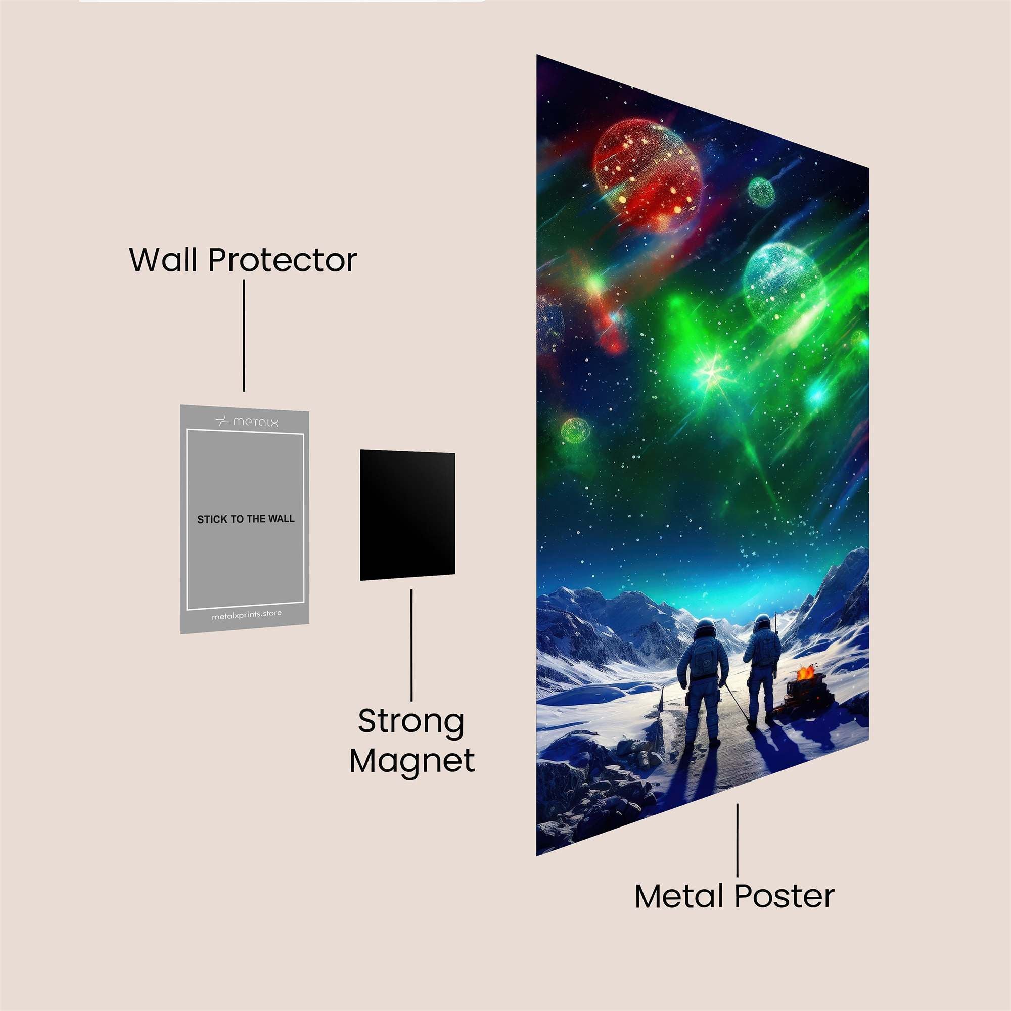 Cosmic Wonder Safe Wall Magnetic / M