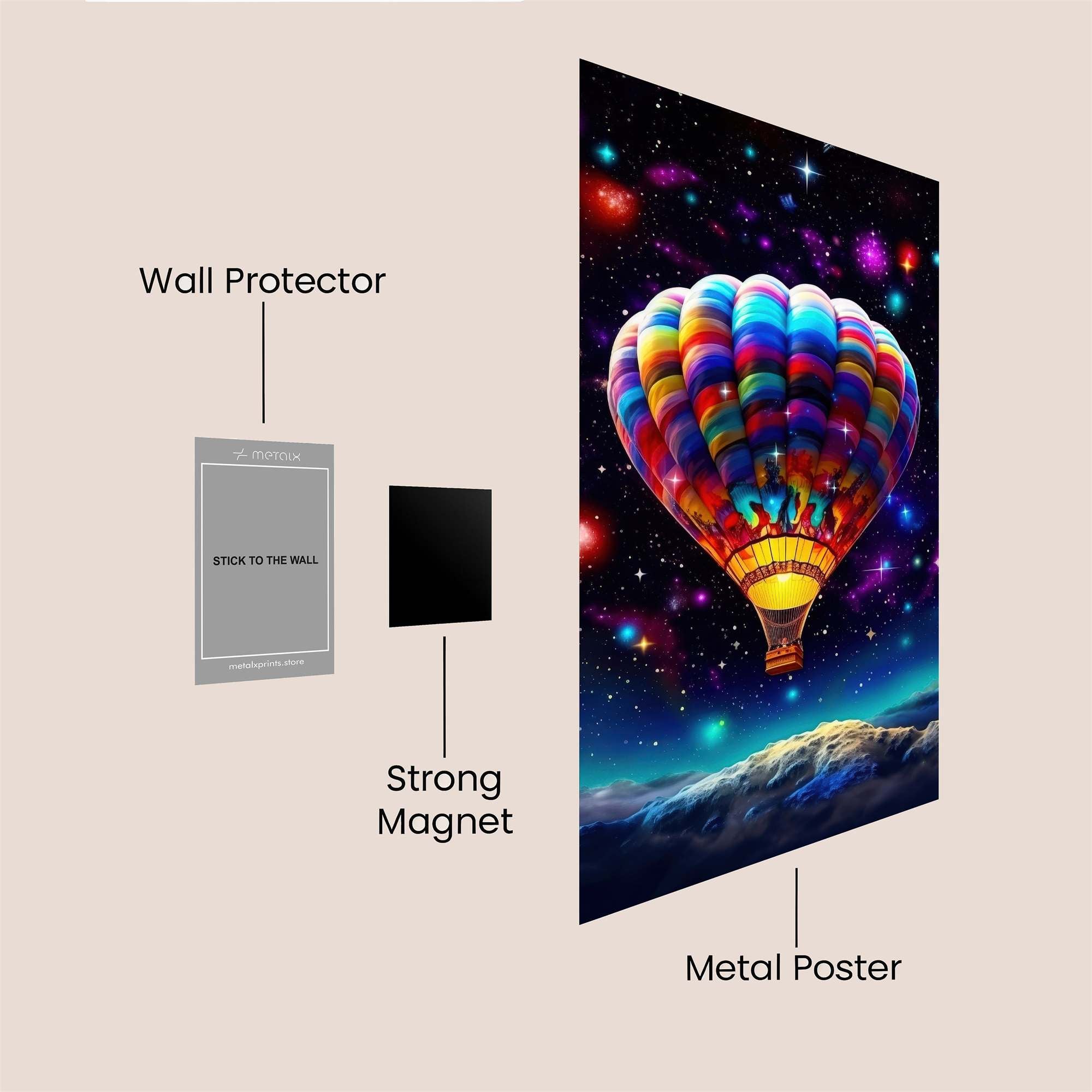 Cosmic Dream Safe Wall Magnetic / M