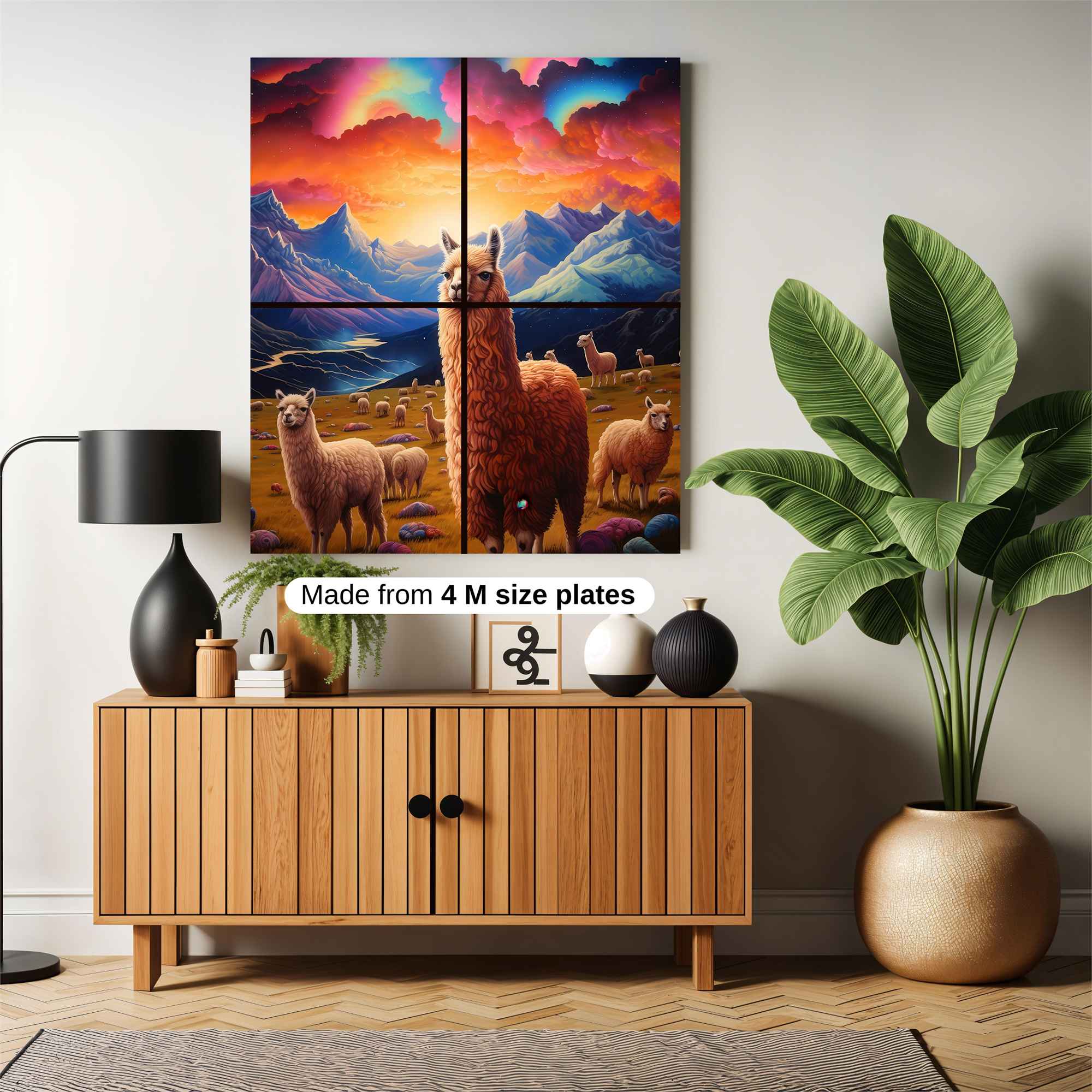 LlamaRadiance Safe Wall Magnetic / M