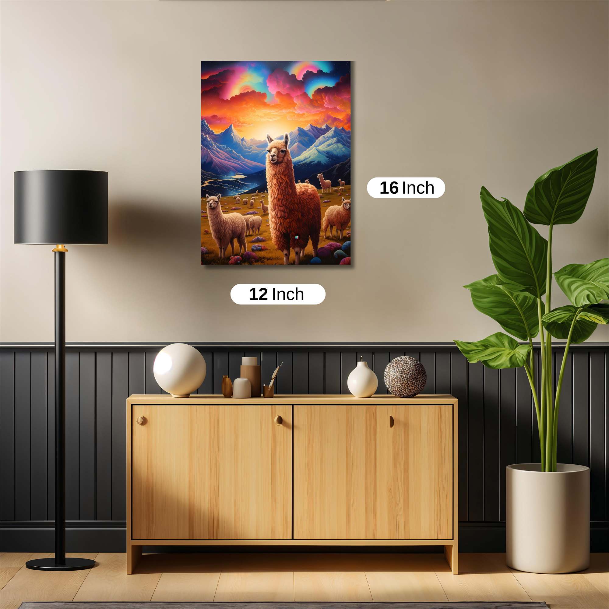 LlamaRadiance Safe Wall Magnetic / M
