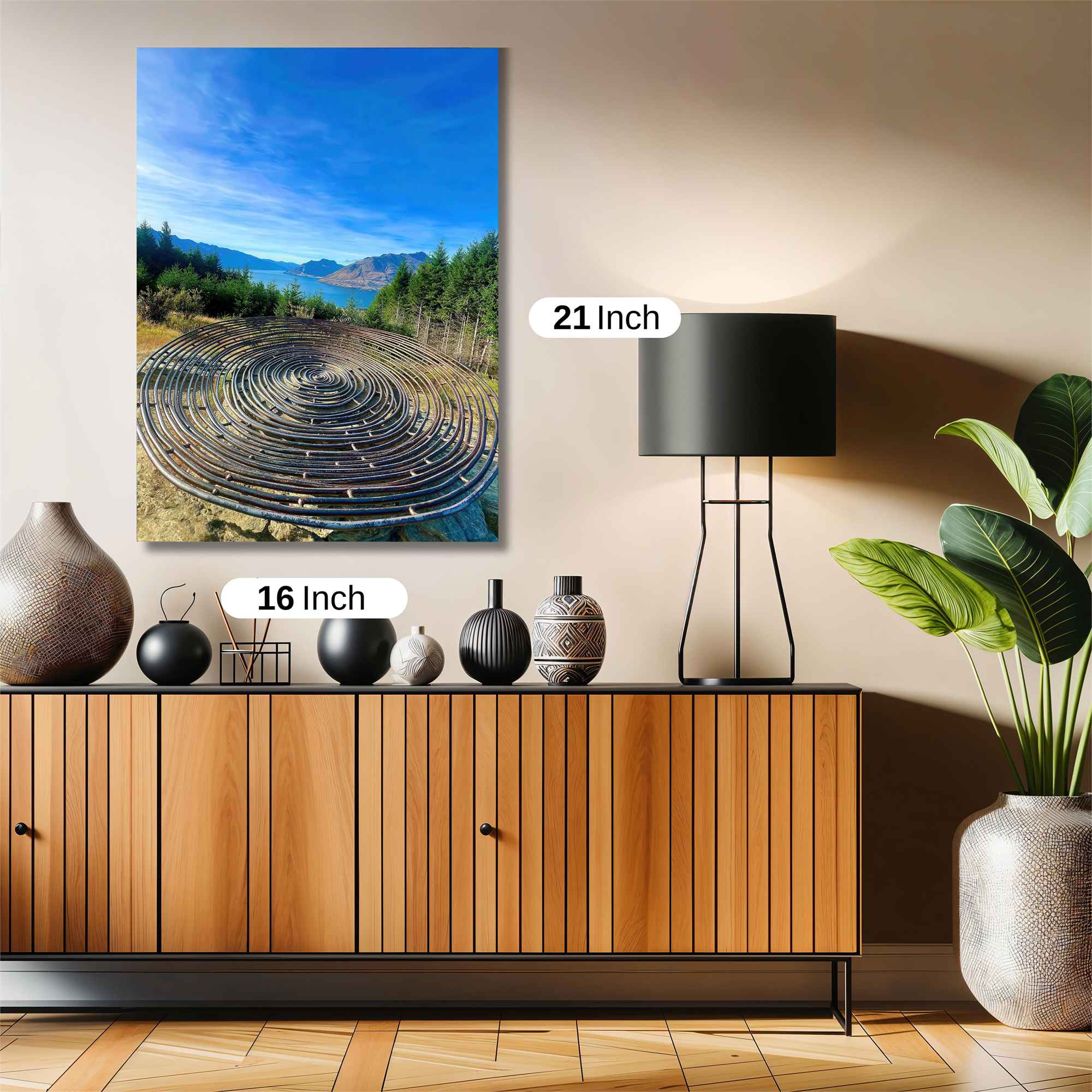 Labyrinth Serenity Safe Wall Magnetic / M