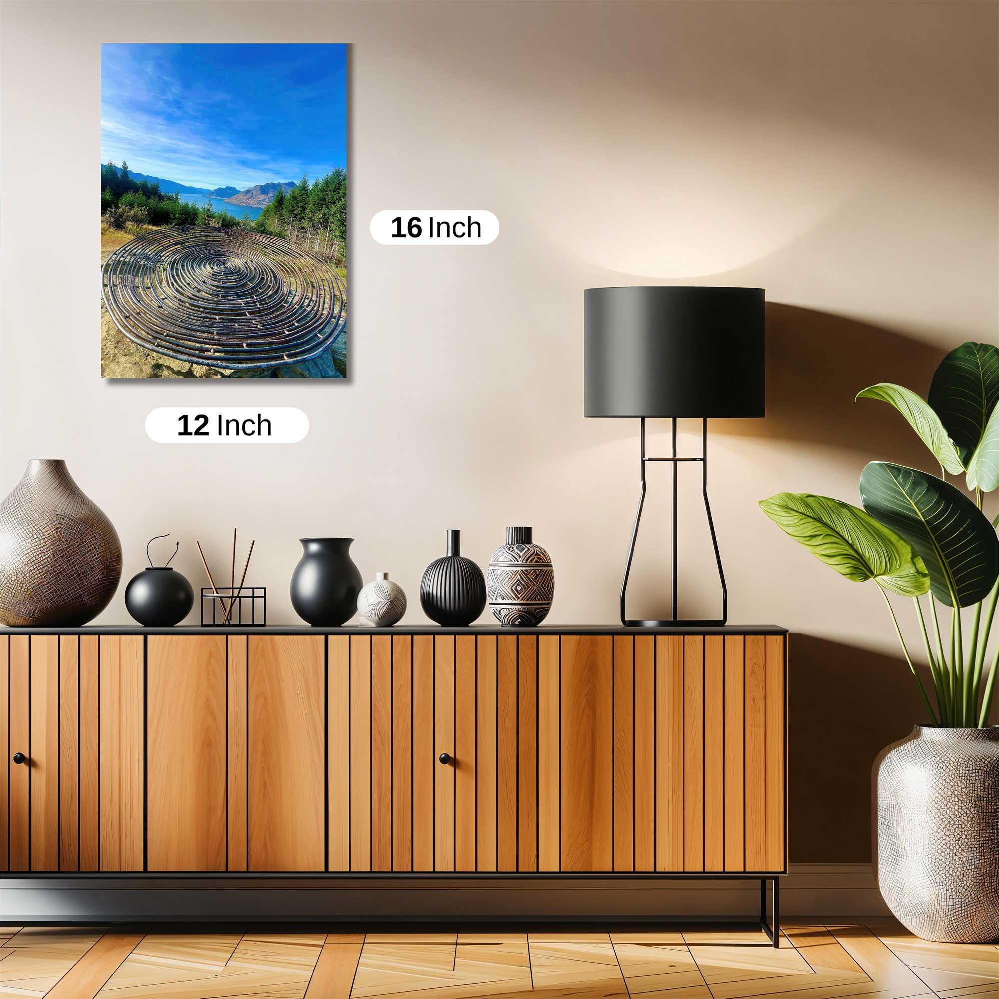 Labyrinth Serenity Safe Wall Magnetic / M