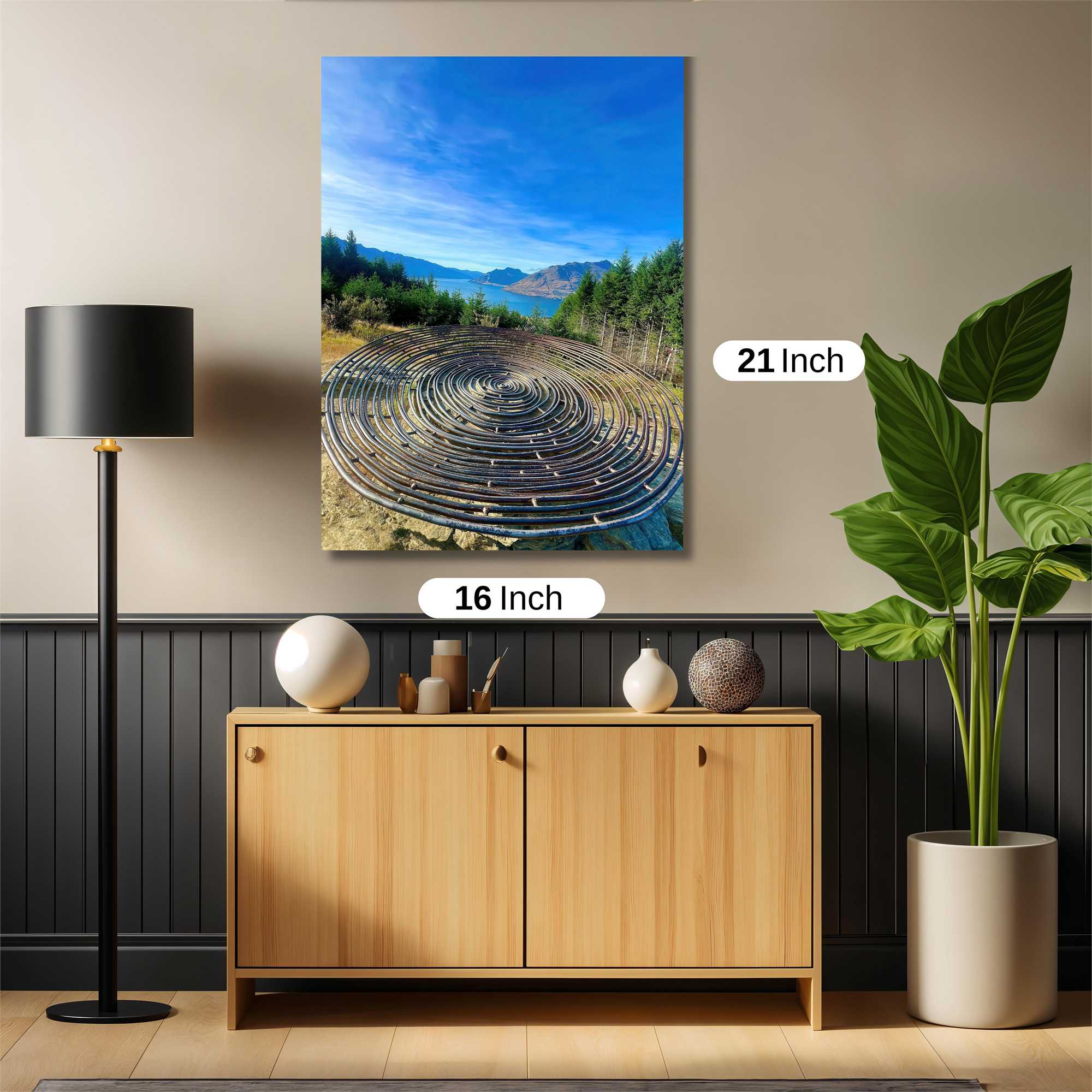 Labyrinth Serenity Safe Wall Magnetic / M