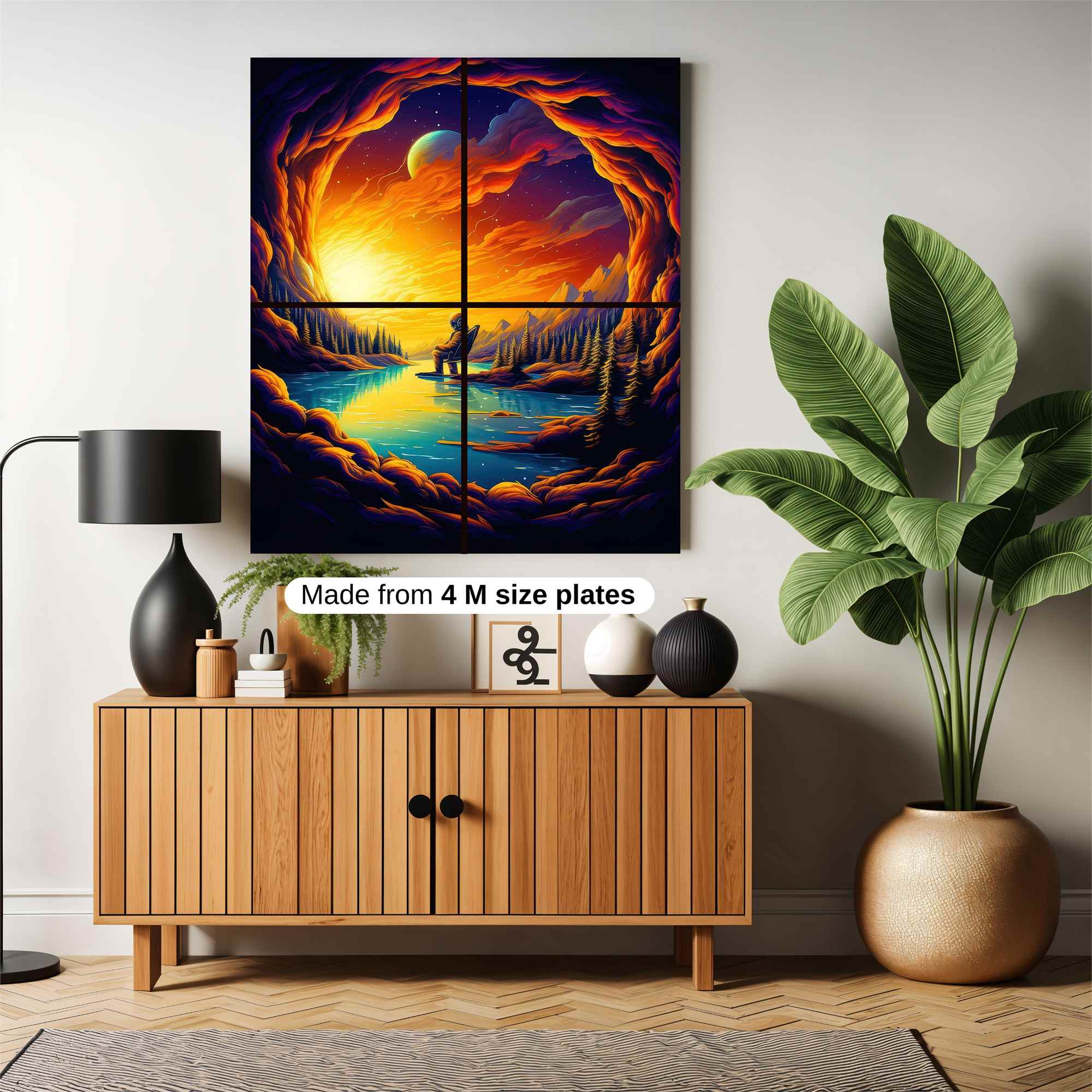 Astronaut Serenity Safe Wall Magnetic / M