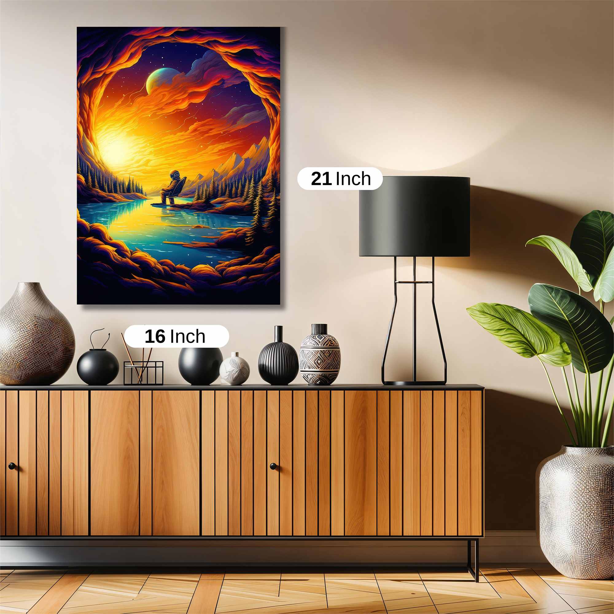 Astronaut Serenity Safe Wall Magnetic / M