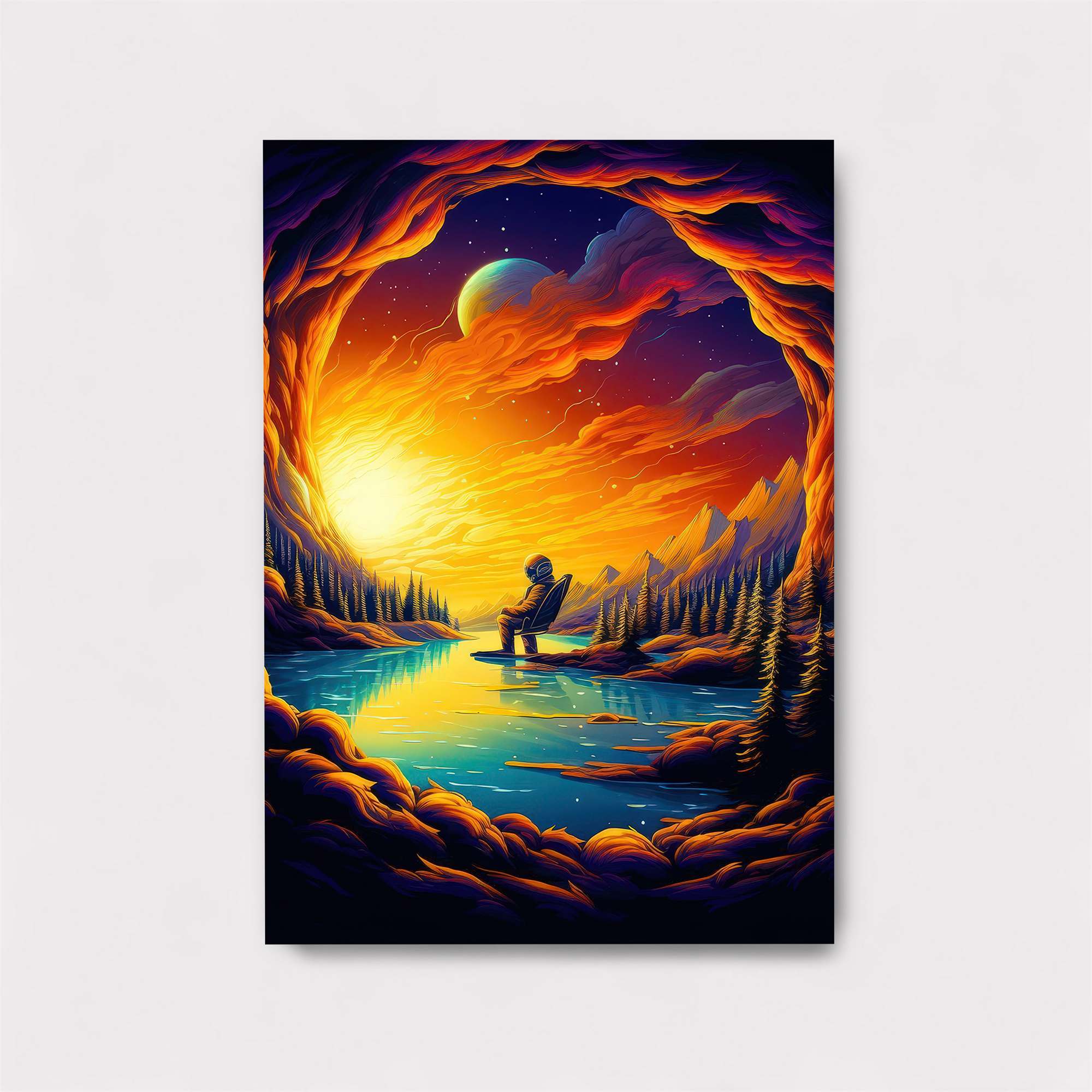 Astronaut Serenity Safe Wall Magnetic / M