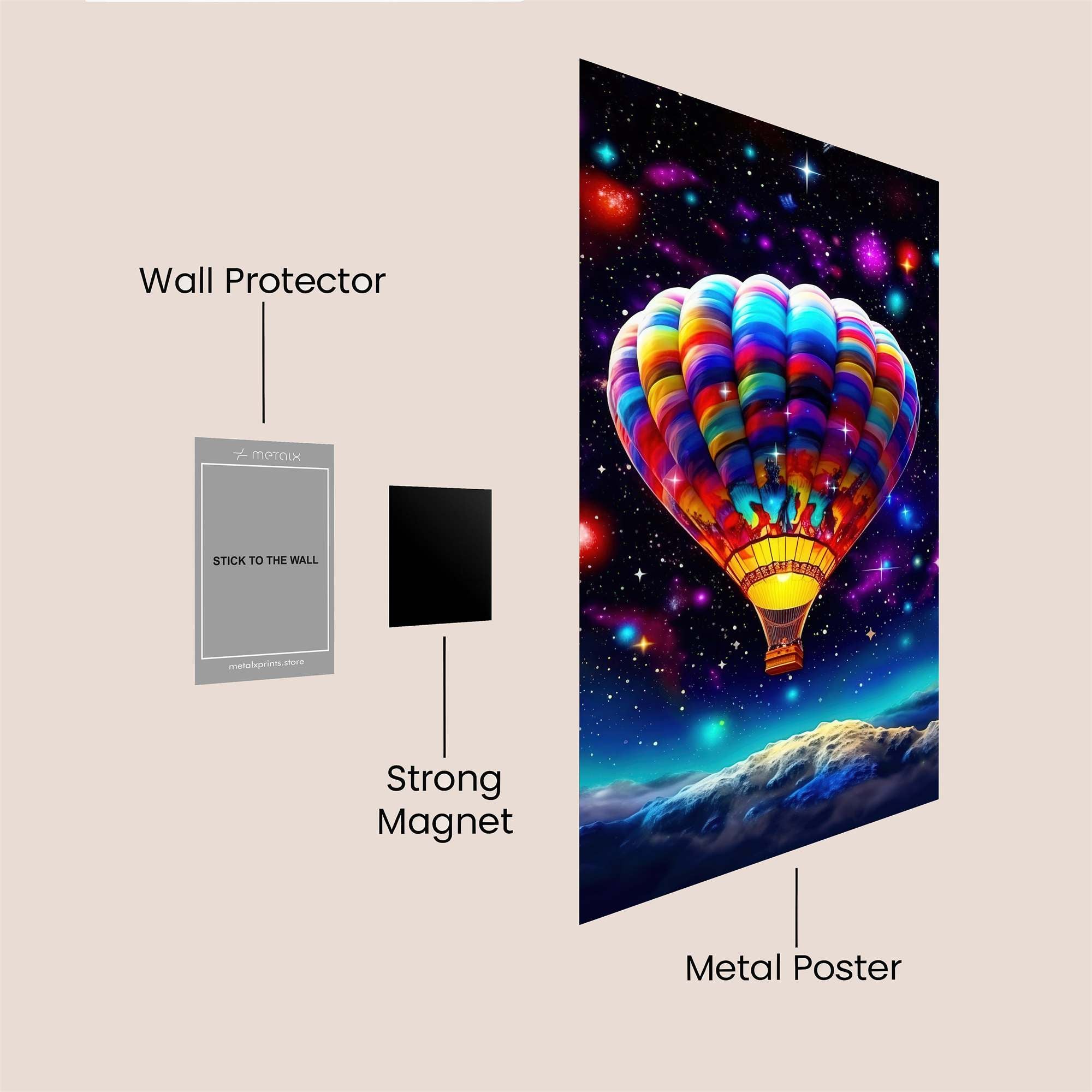Galactic Dream Safe Wall Magnetic / M