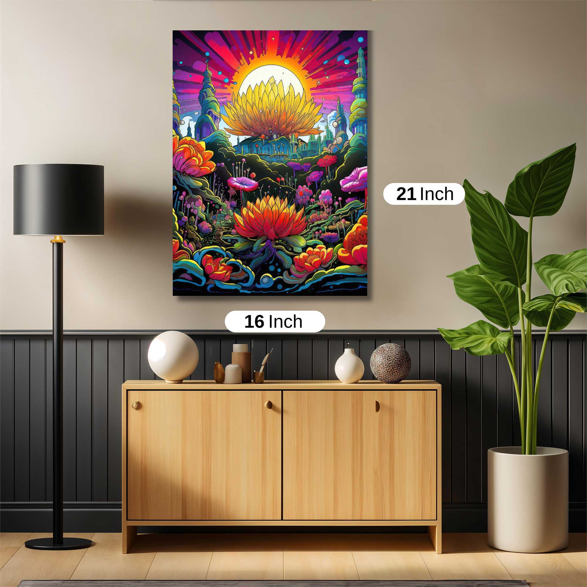 Lotus Radiance Safe Wall Magnetic / M