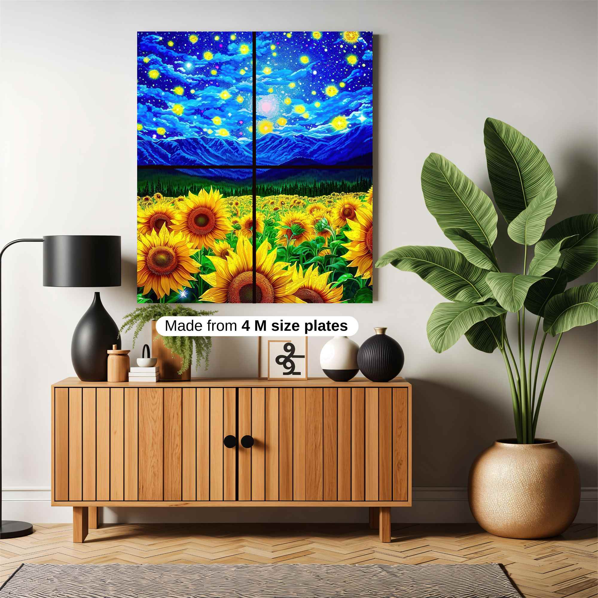 Van Gogh's Dreamscape Safe Wall Magnetic / M