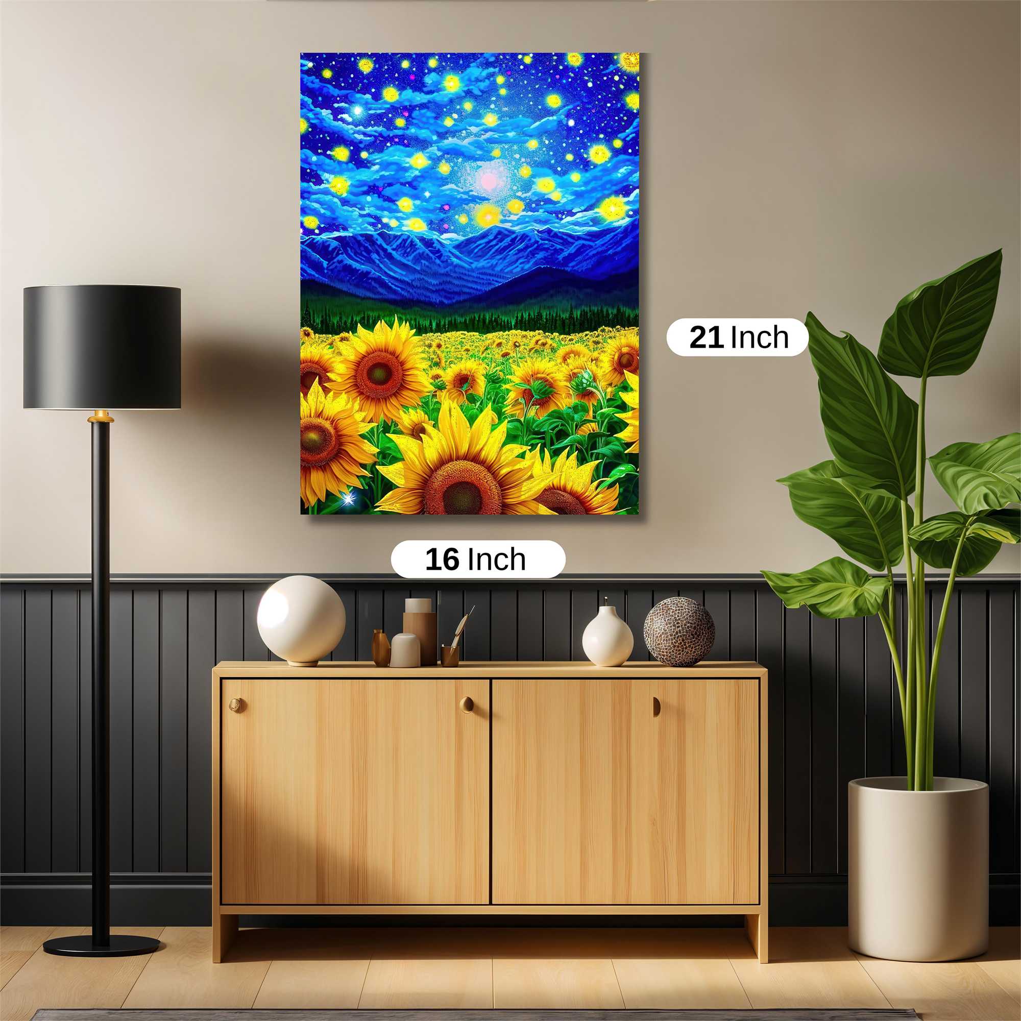 Van Gogh's Dreamscape Safe Wall Magnetic / M