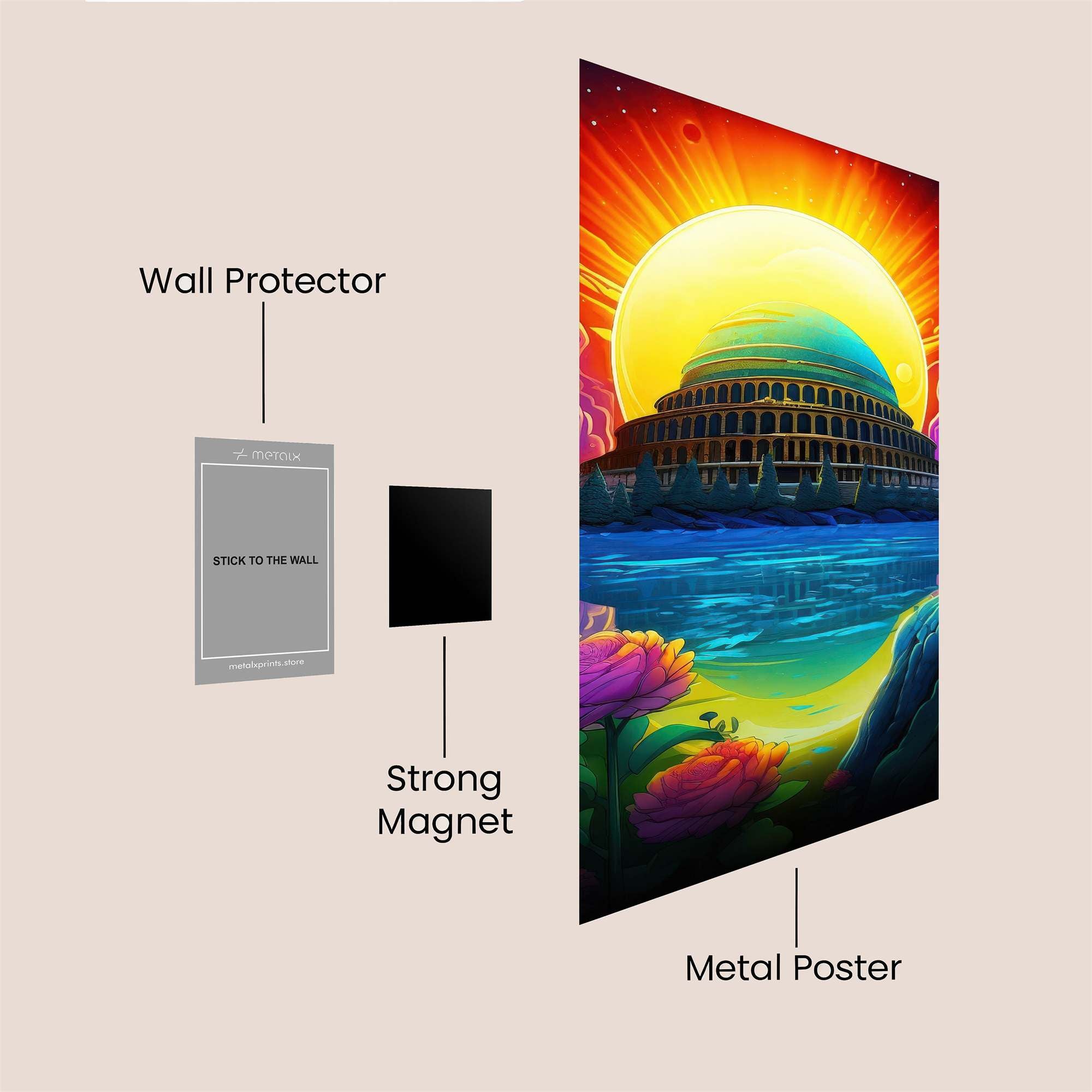 Pantheon Dream Safe Wall Magnetic / M