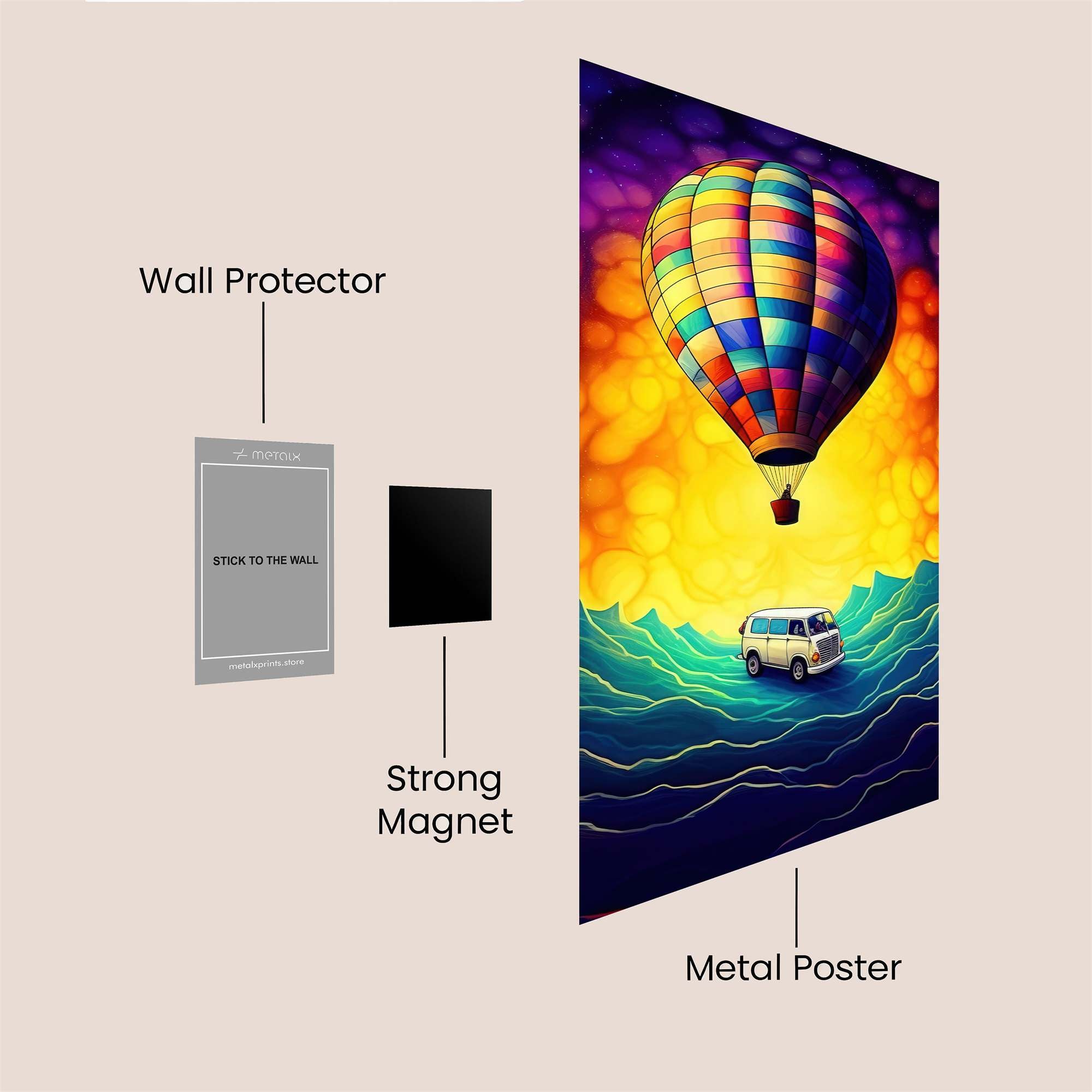 Journey Bliss Safe Wall Magnetic / M