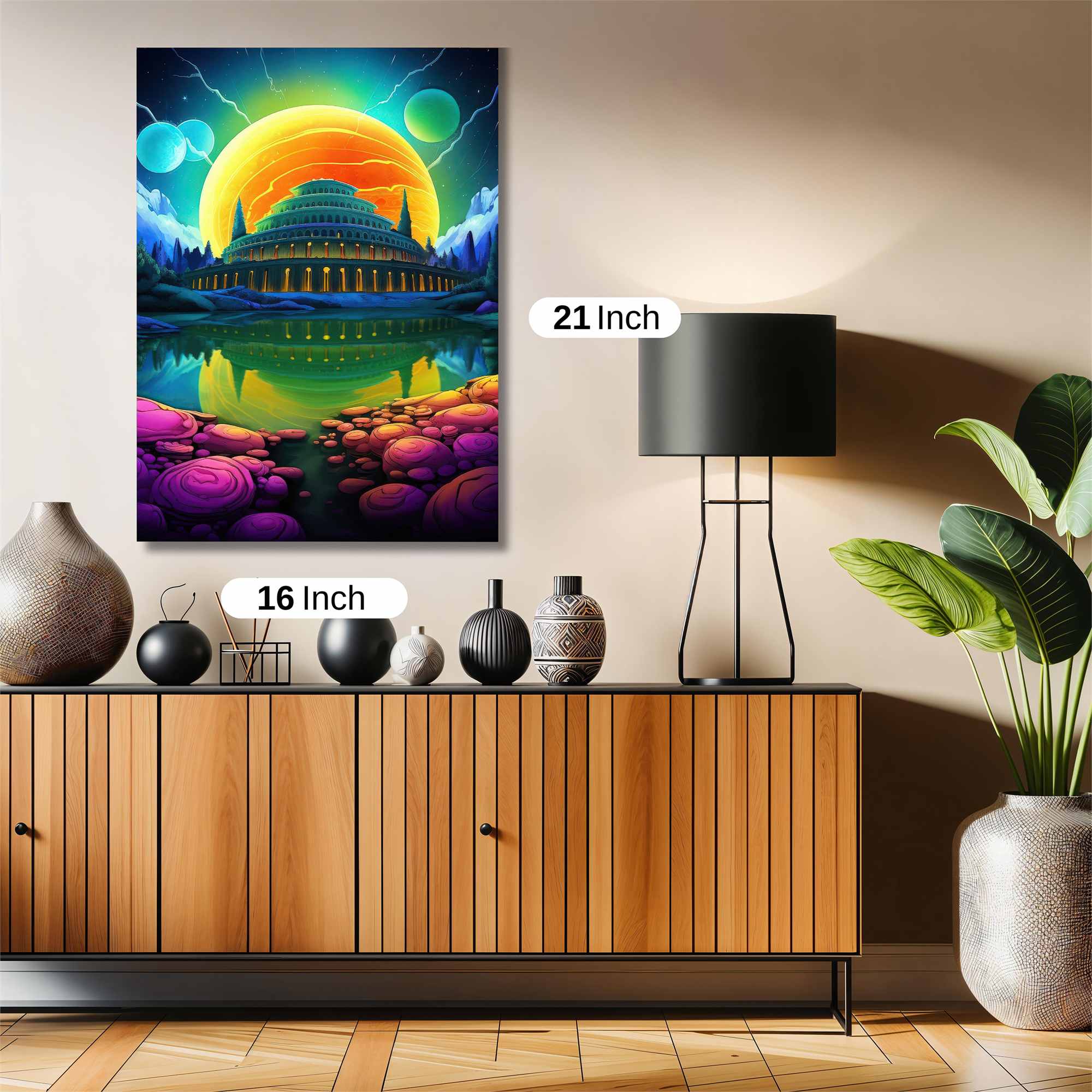 Ziggurat Dreamscape Safe Wall Magnetic / M